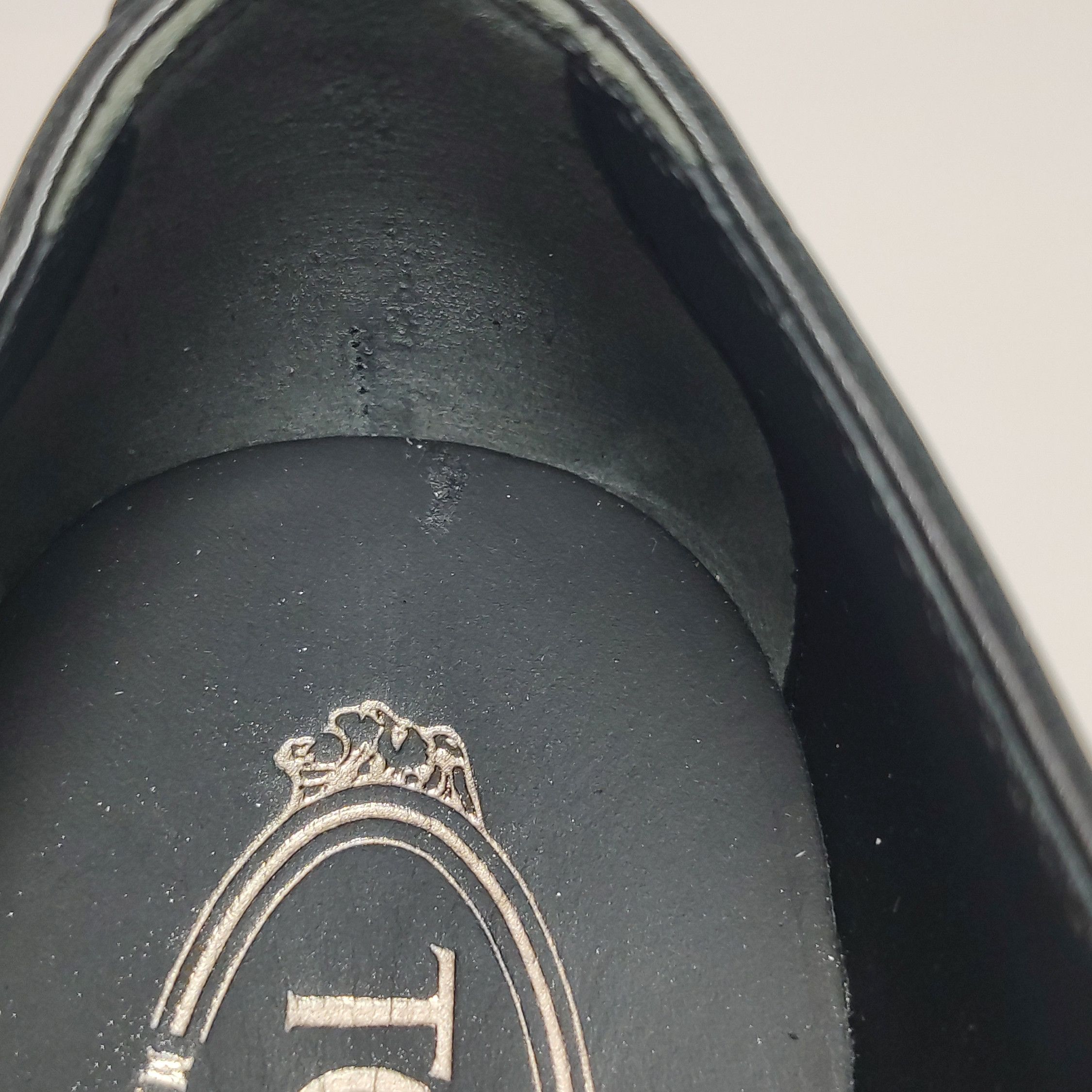 Tod's Tod's Black Leather Oxford Shoes Size 6 Size US 6 / EU 39 - 8 Thumbnail