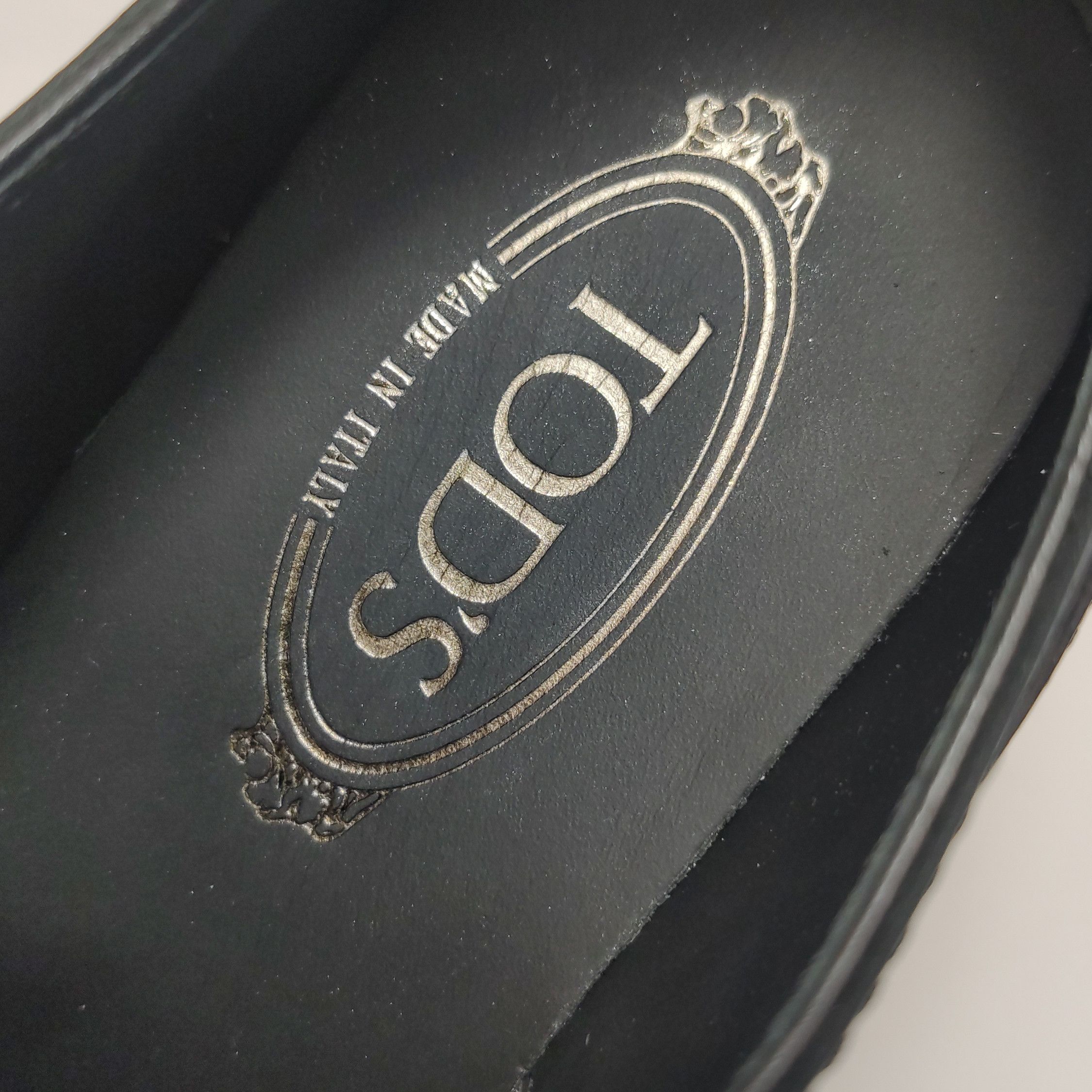 Tod's Tod's Black Leather Oxford Shoes Size 6 Size US 6 / EU 39 - 10 Thumbnail