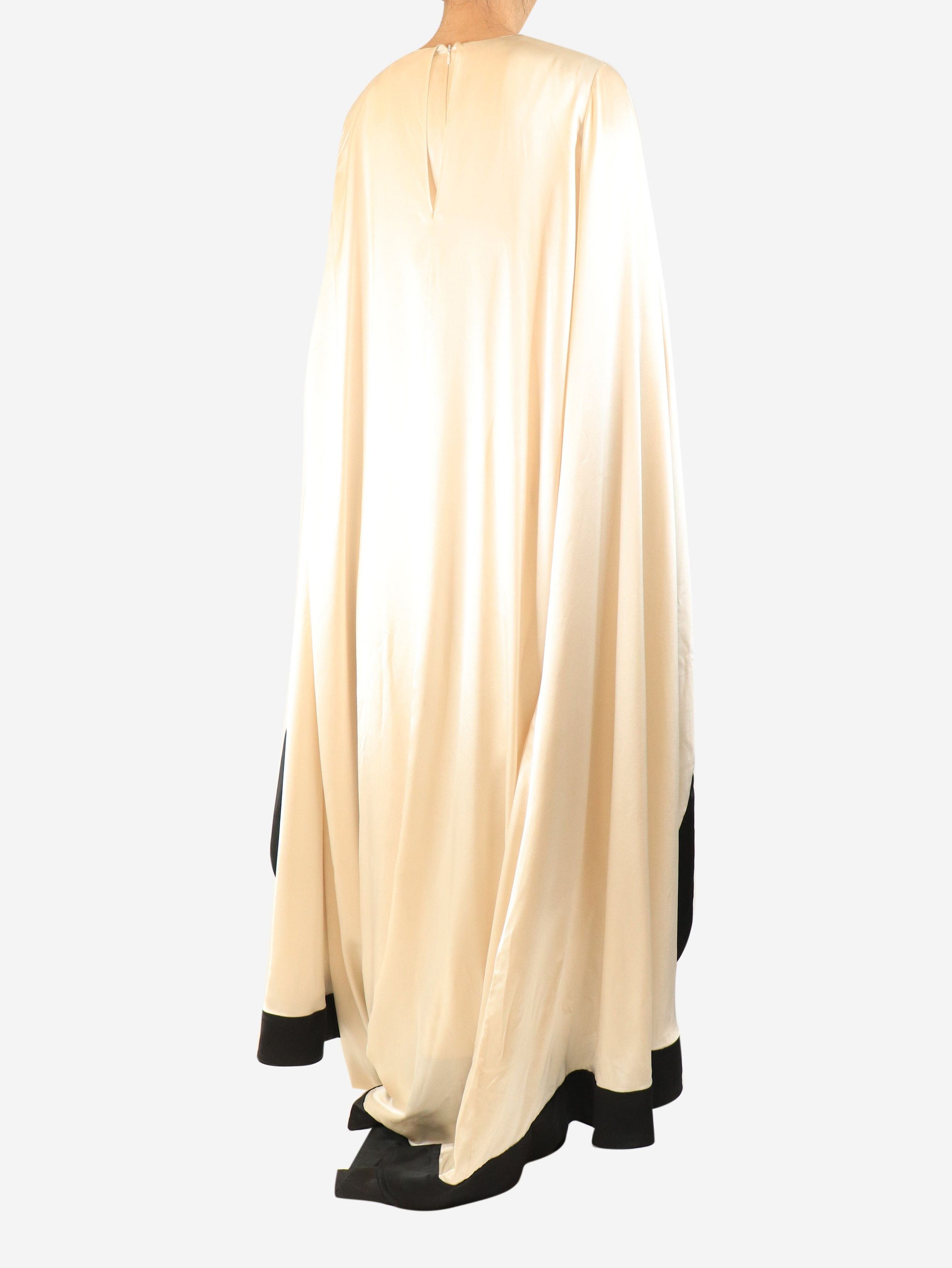 Other Neutral satin silk maxi cape dress - M Size M / US 6-8 / IT 42-44 - 2 Thumbnail