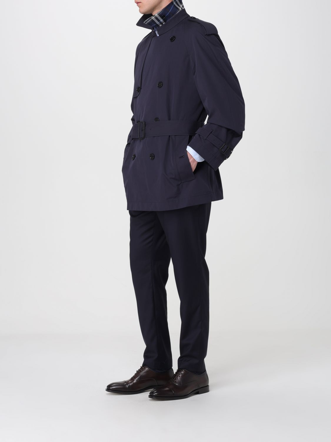 Burberry Burberry Jacket Men Blue Size US M / EU 48-50 / 2 - 2 Thumbnail