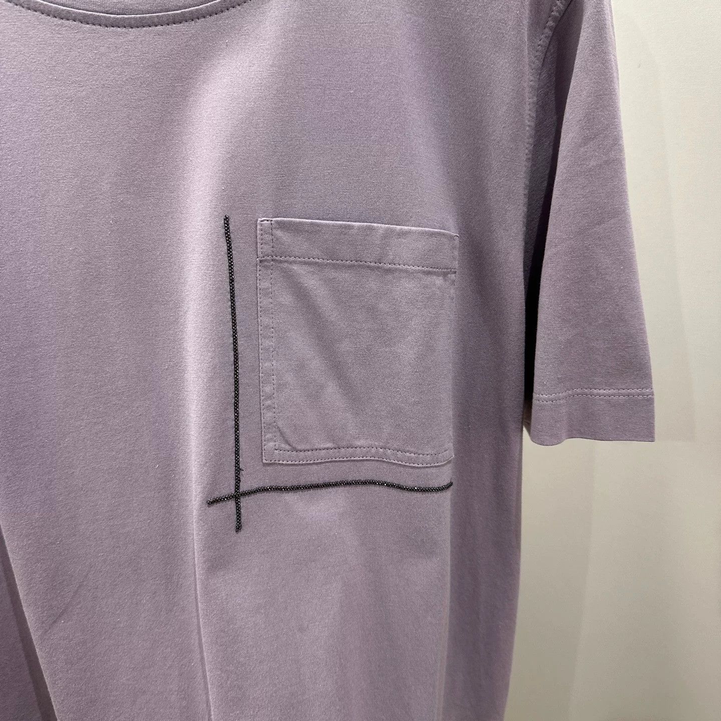 Brunello Cucinelli Brunello Cucinelli Purple T-Shirt M Women Size M / US 6-8 / IT 42-44 - 6 Thumbnail