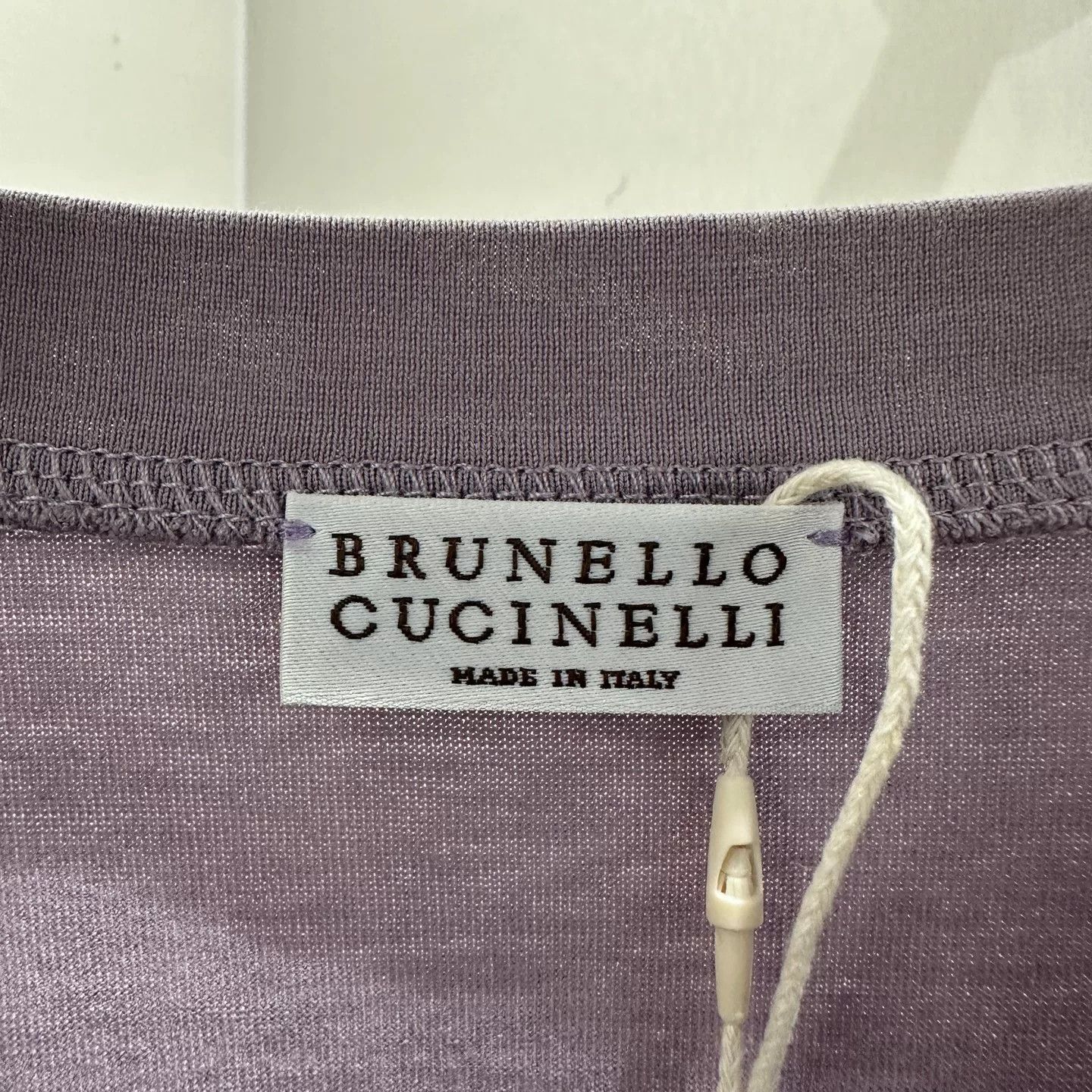 Brunello Cucinelli Brunello Cucinelli Purple T-Shirt M Women Size M / US 6-8 / IT 42-44 - 3 Thumbnail