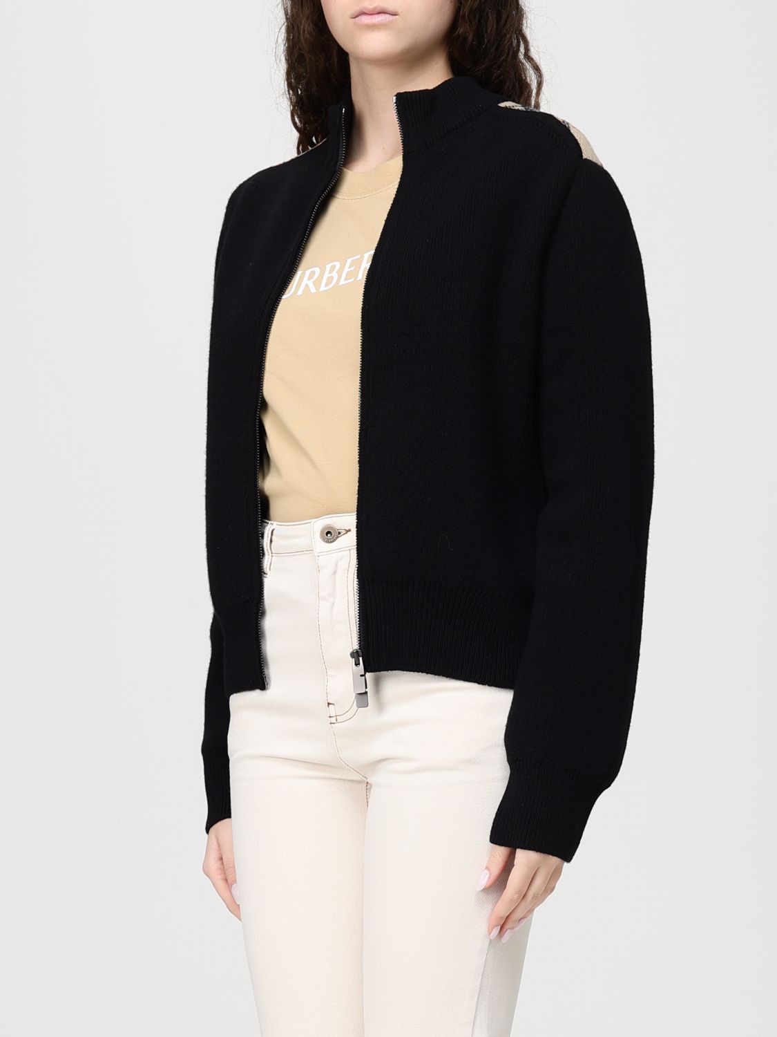 Burberry Burberry Sweater Woman Black Size M / US 6-8 / IT 42-44 - 4 Thumbnail