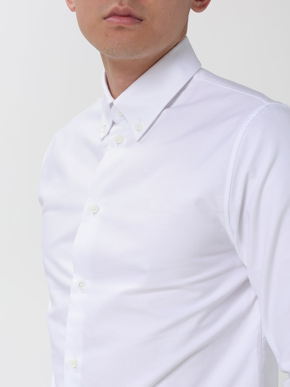 Burberry Burberry Shirt Men Beige Size US L / EU 52-54 / 3 - 4 Thumbnail