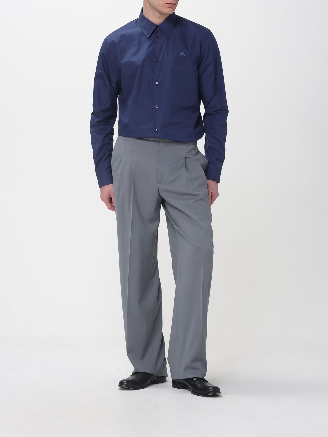 Burberry Burberry Shirt Men Blue Size US L / EU 52-54 / 3 - 2 Thumbnail