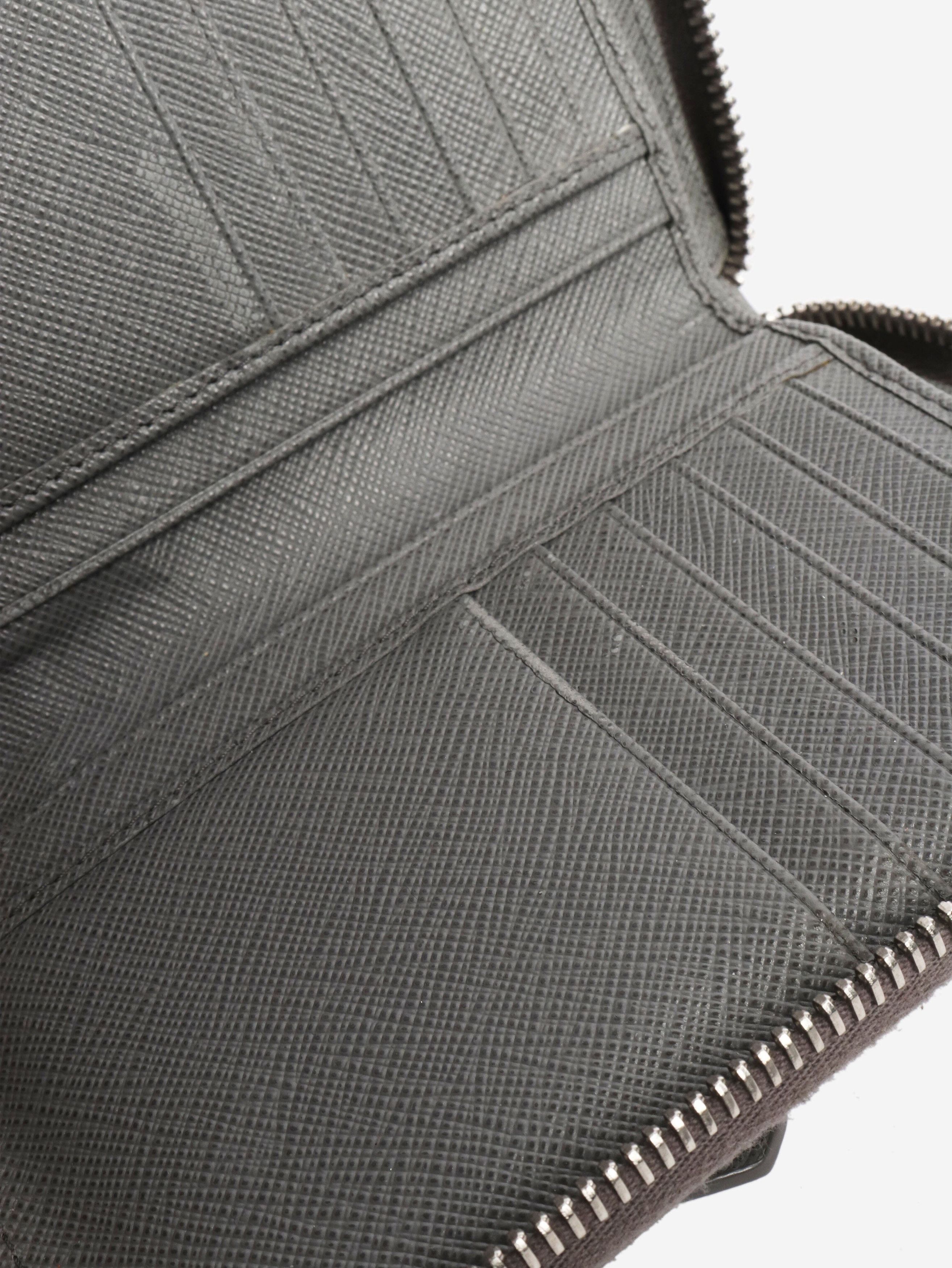 Other Grey Saffiano zip wallet Size ONE SIZE - 6 Thumbnail