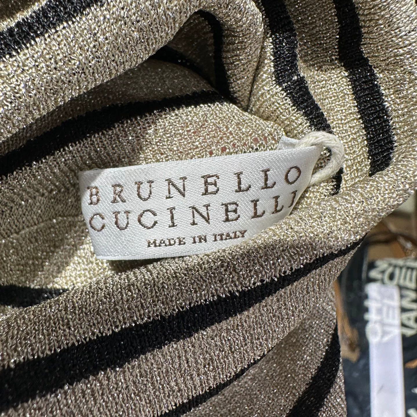 Brunello Cucinelli Brunello Cucinelli Striped Dress M Women Size M / US 6-8 / IT 42-44 - 3 Thumbnail