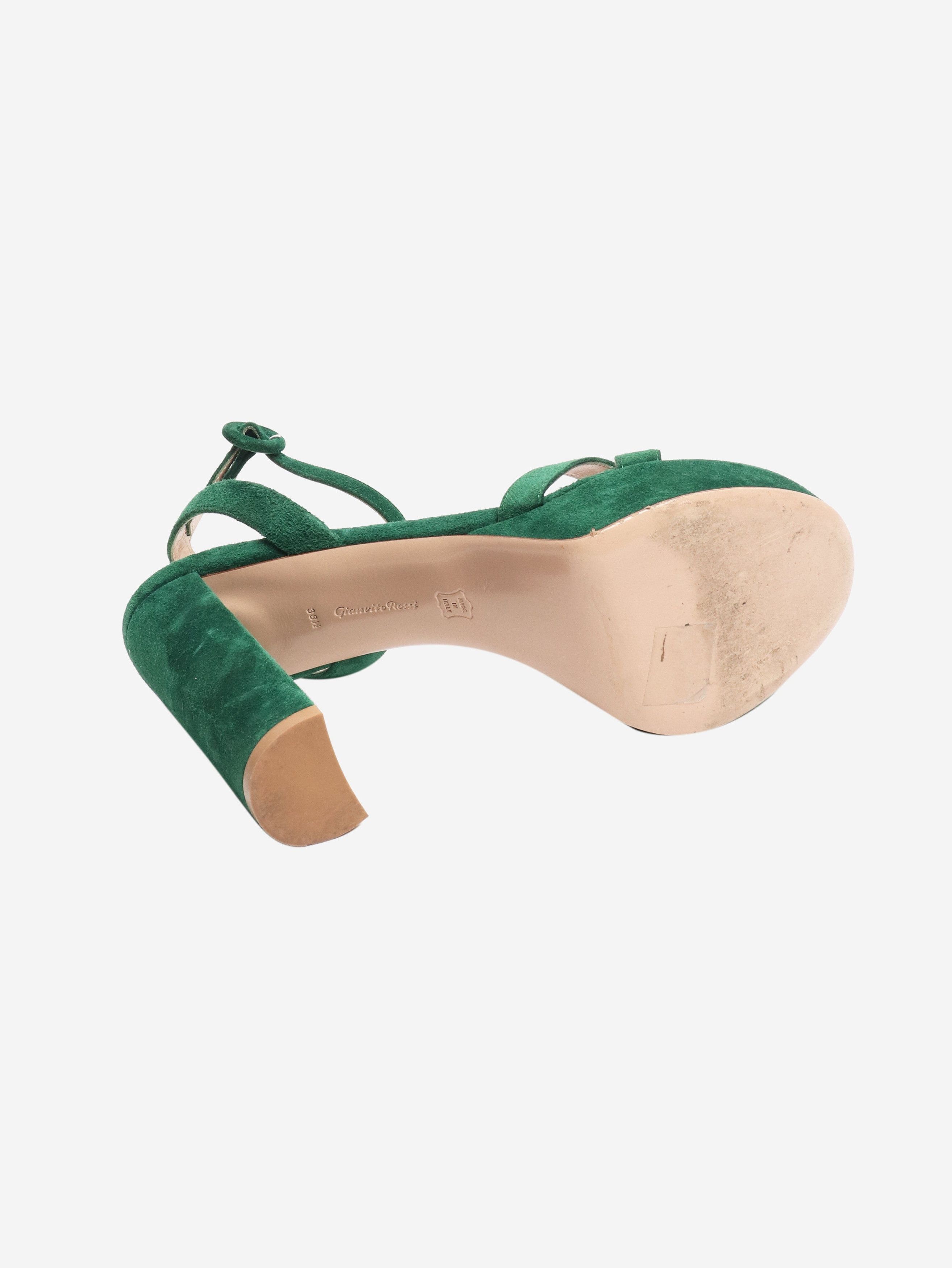 Other Green suede platform sandals - EU 38.5 Size US 7 / IT 37 - 6 Thumbnail