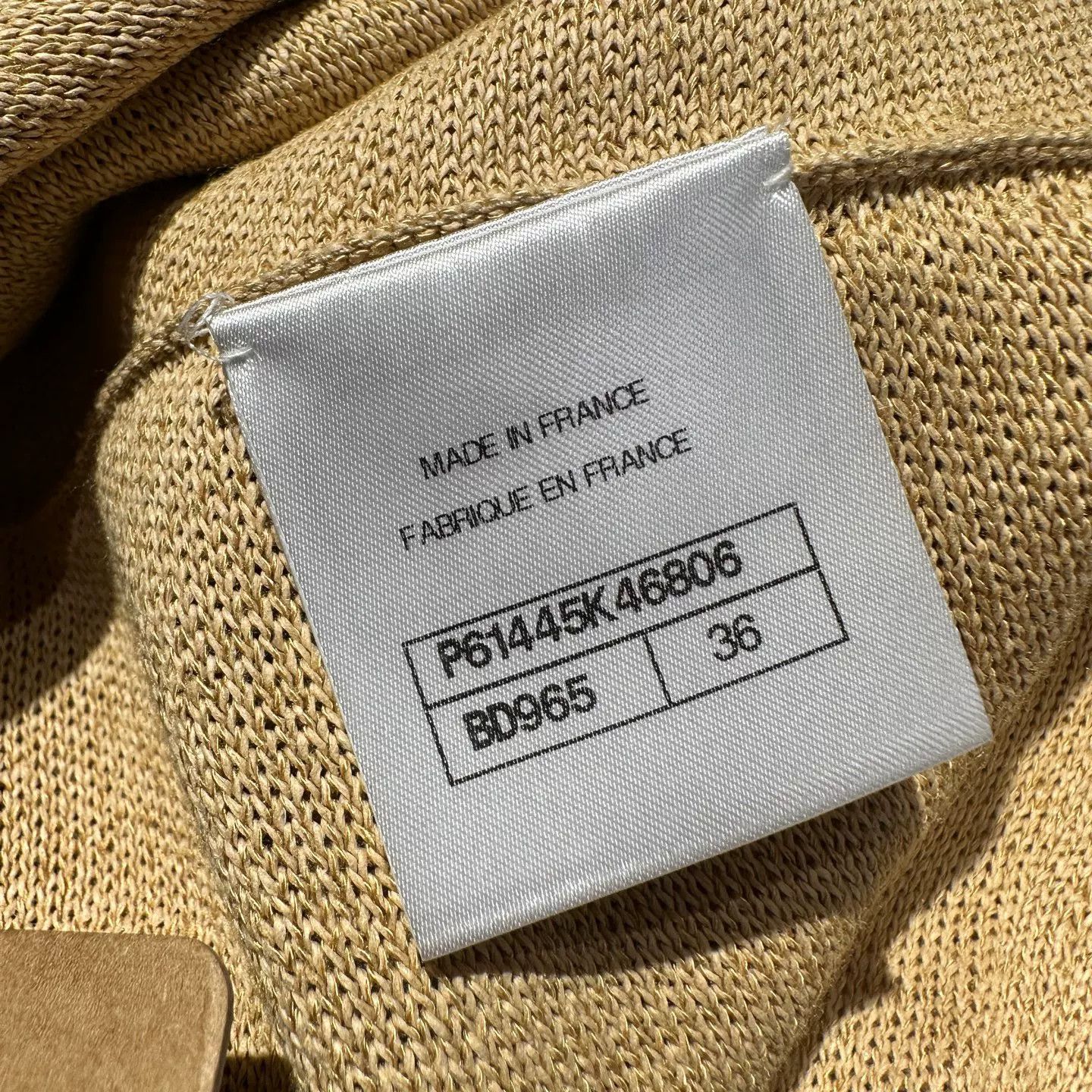 Chanel Chanel Brown T-Shirt it_36 Women Size XS / US 0-2 / IT 36-38 - 4 Thumbnail