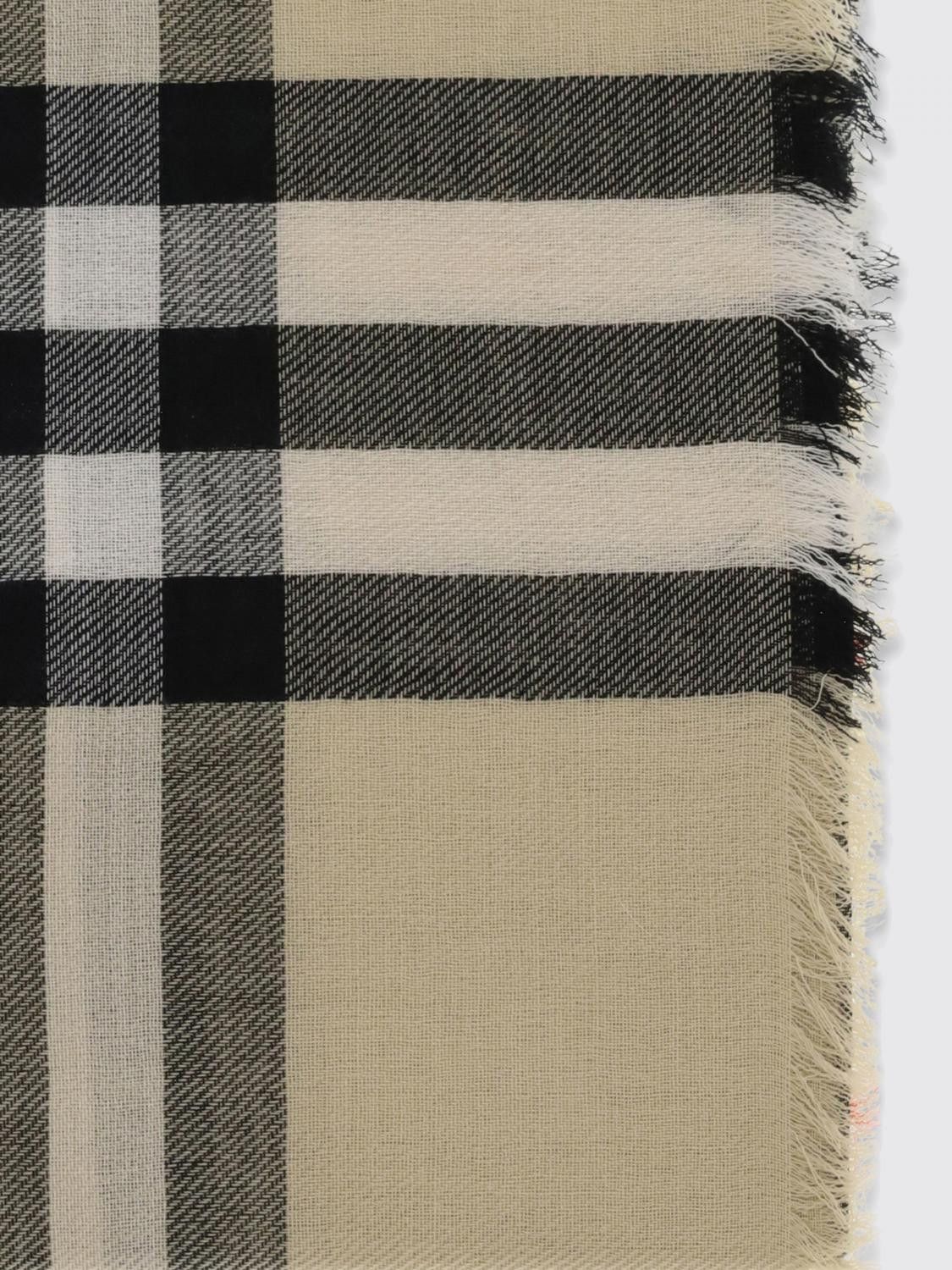 Burberry Burberry Scarf Woman Earth Size ONE SIZE - 3 Thumbnail