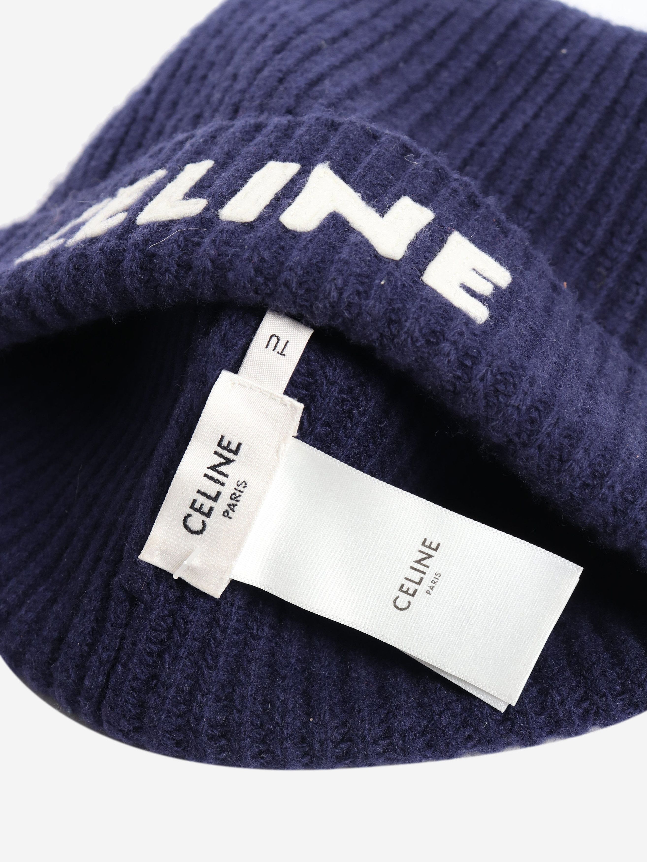 Other Blue ribbed logo beanie Size ONE SIZE - 4 Thumbnail
