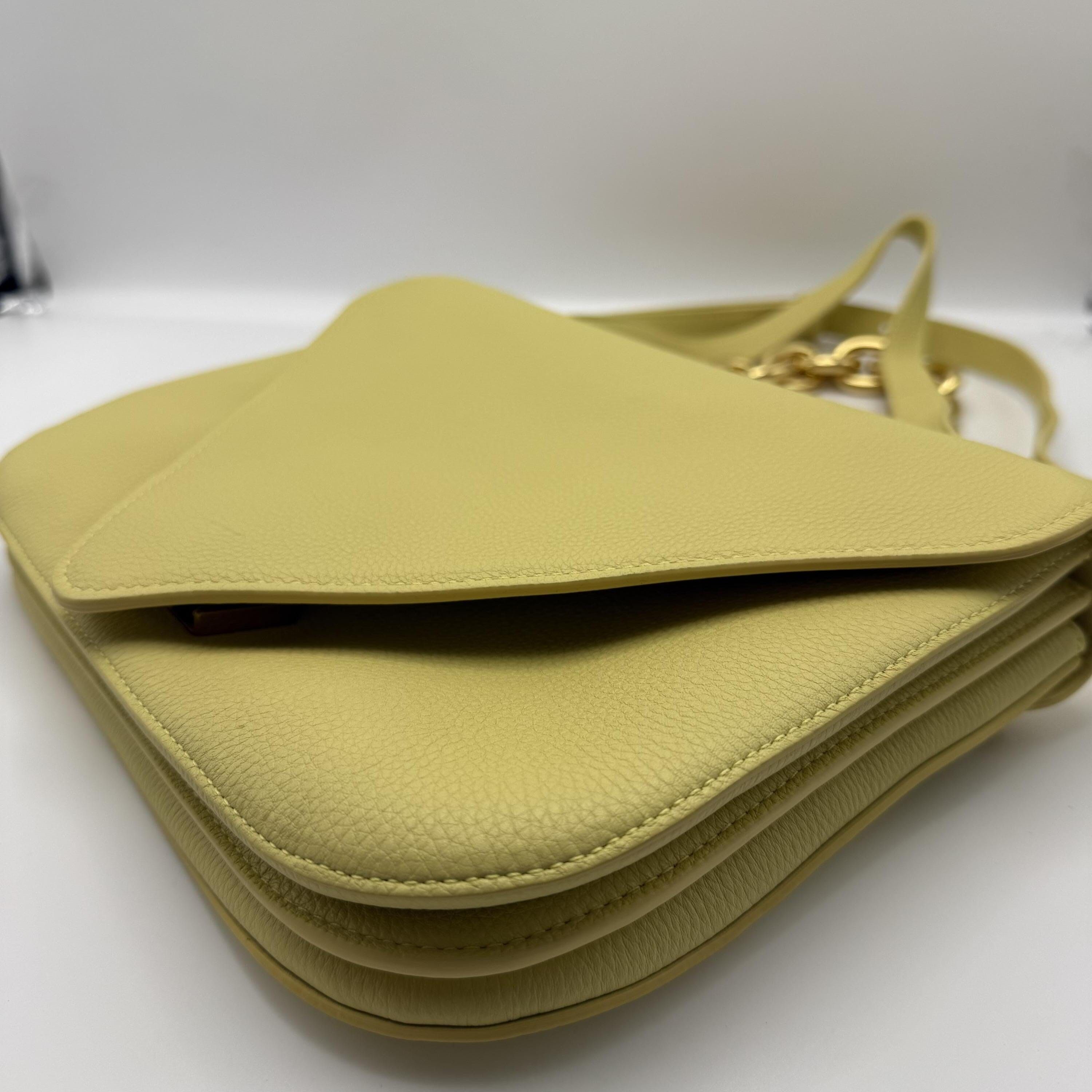 Bottega Veneta Yellow Mount leather crossbody bag Size ONE SIZE - 3 Thumbnail