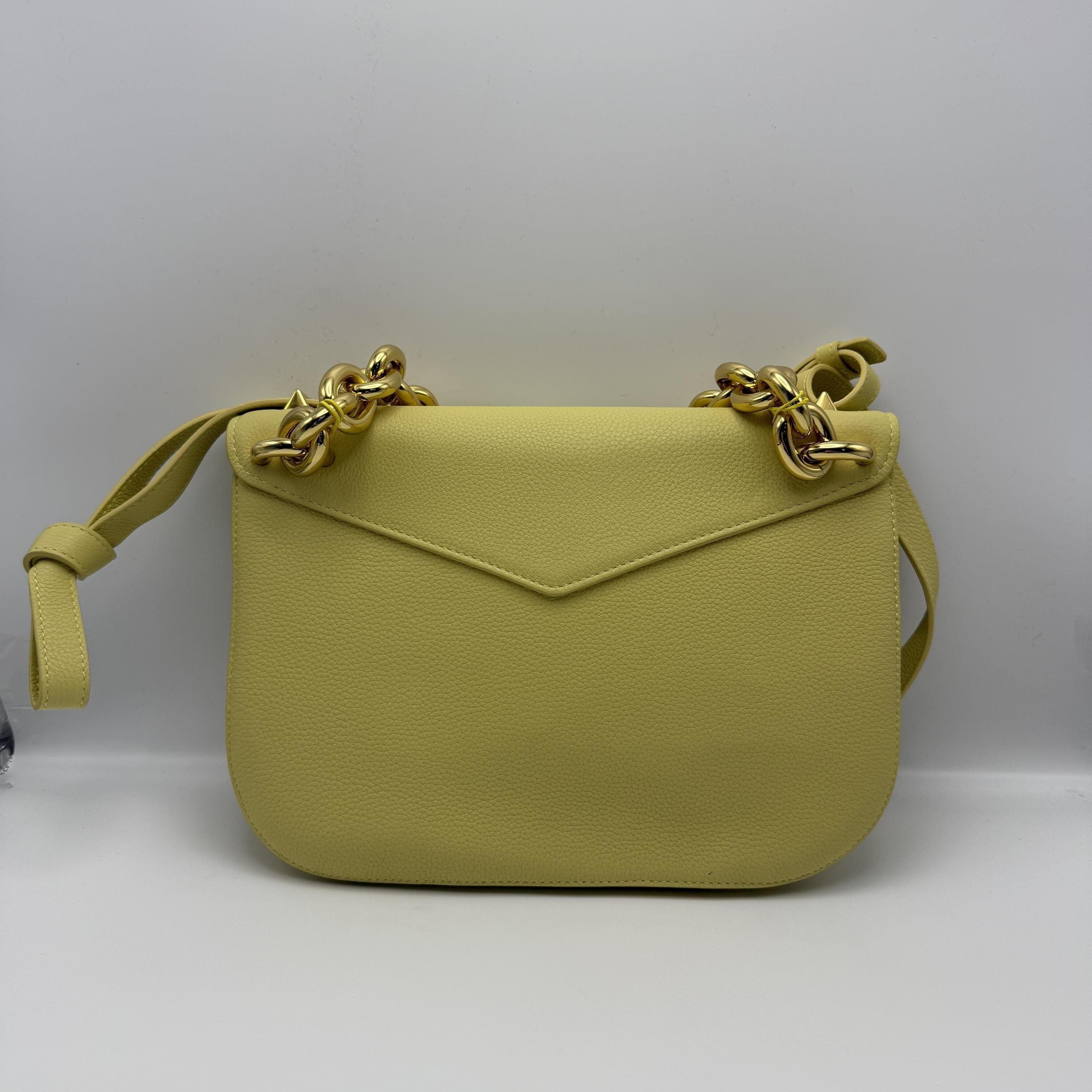 Bottega Veneta Yellow Mount leather crossbody bag Size ONE SIZE - 2 Thumbnail