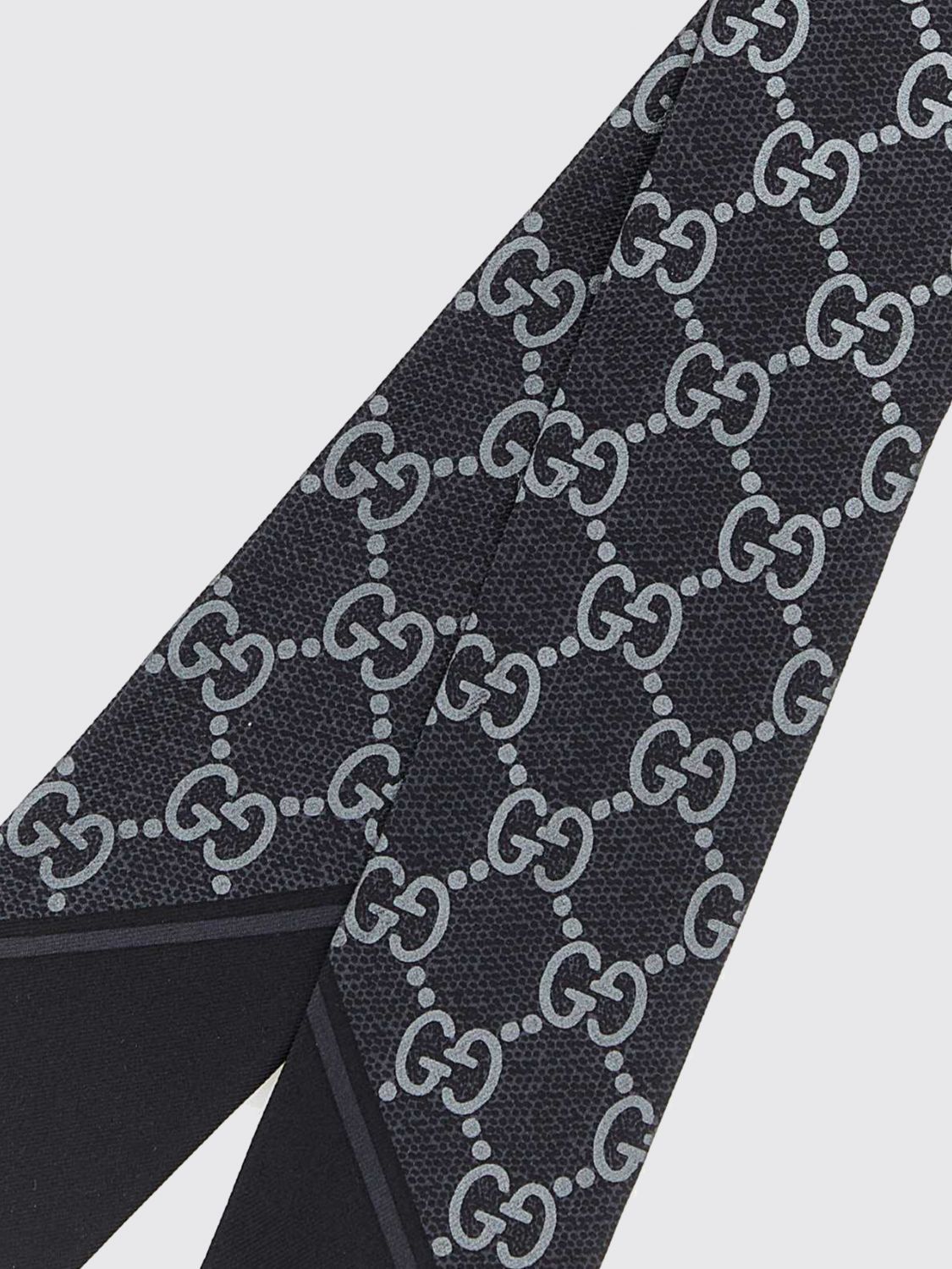 Gucci Gucci Neck Scarf Woman Black Size ONE SIZE - 3 Thumbnail