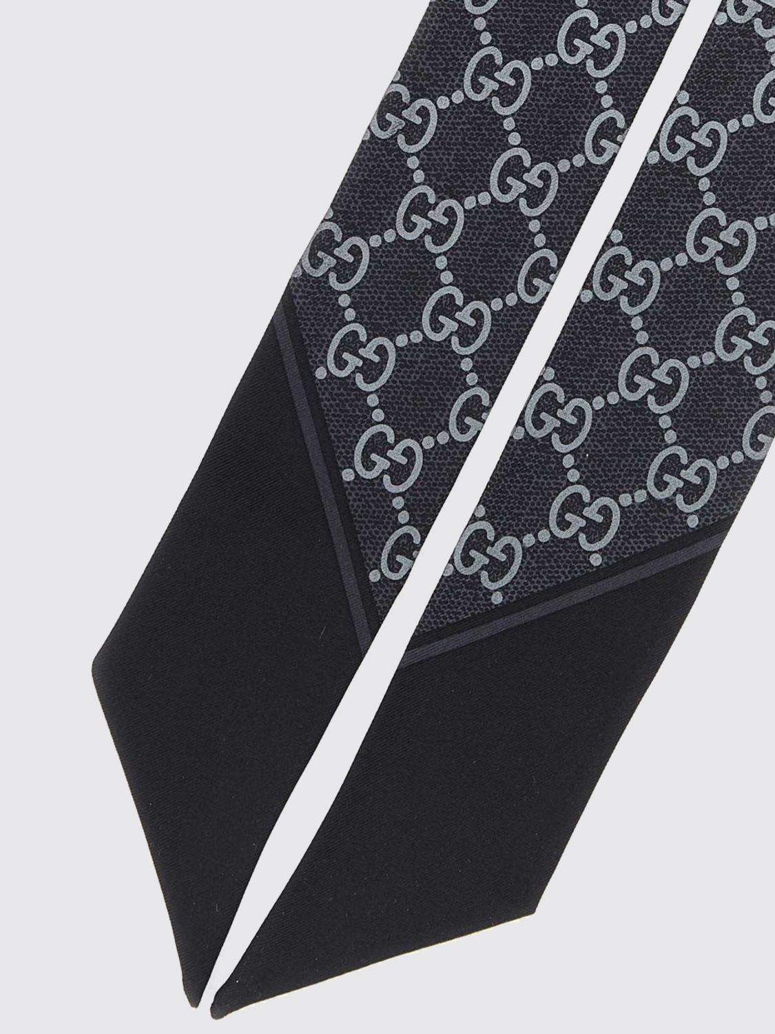 Gucci Gucci Neck Scarf Woman Black Size ONE SIZE - 2 Thumbnail