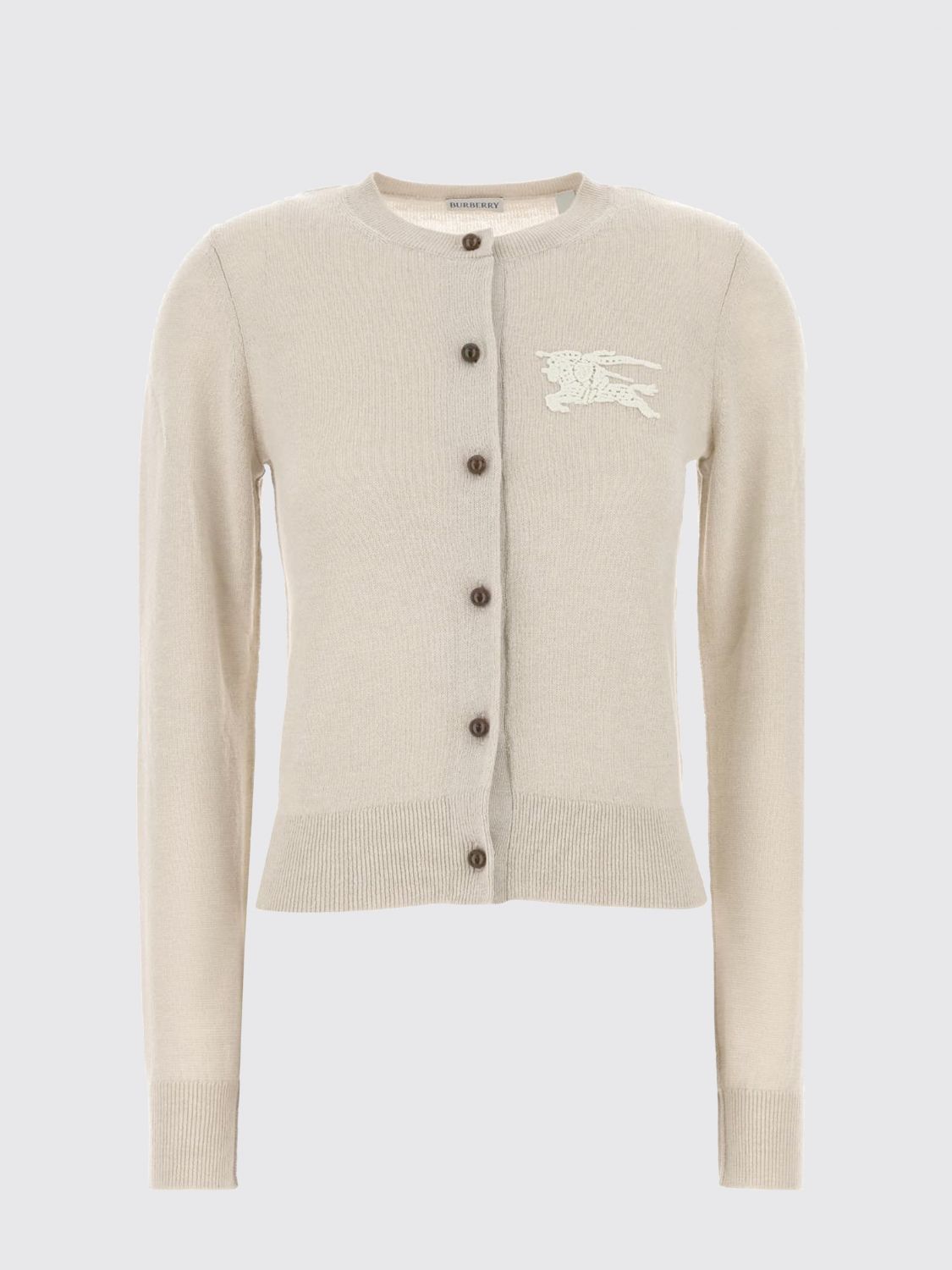 Burberry Burberry Sweater Woman Beige Size L / US 10 / IT 46 - 2 Thumbnail