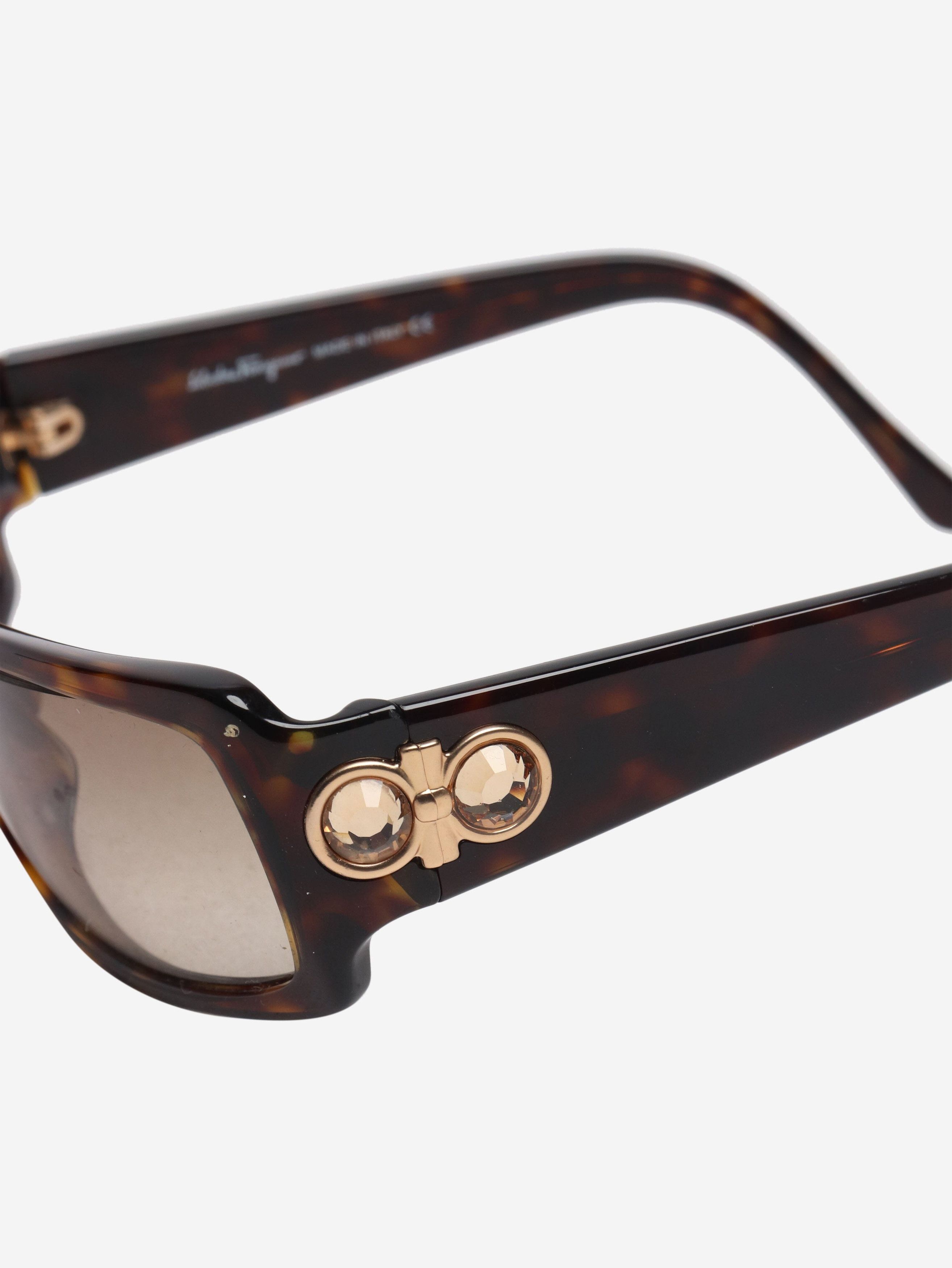 Other Brown tortoise shell rectangular sunglasses Size ONE SIZE - 5 Thumbnail