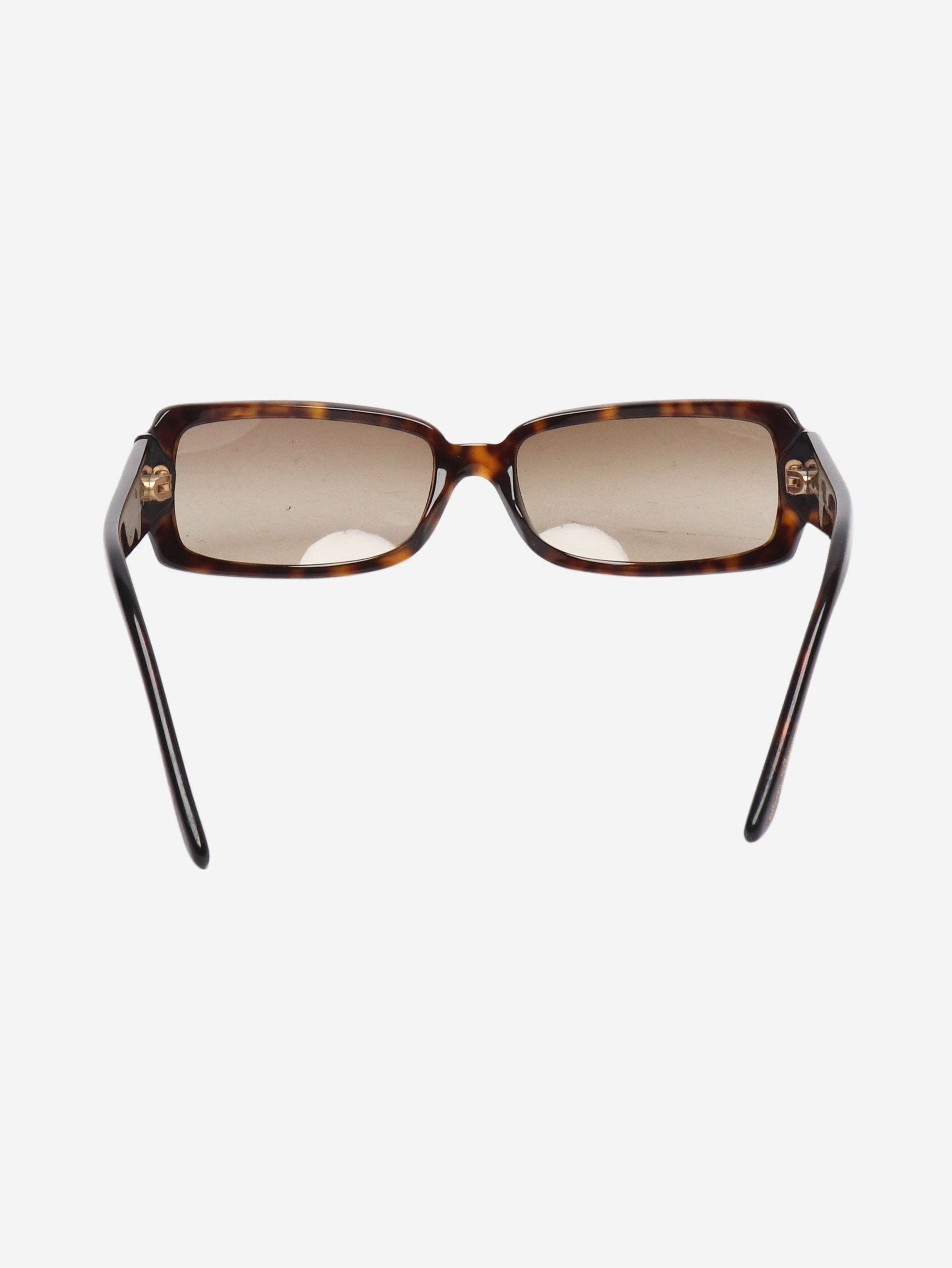 Other Brown tortoise shell rectangular sunglasses Size ONE SIZE - 3 Thumbnail