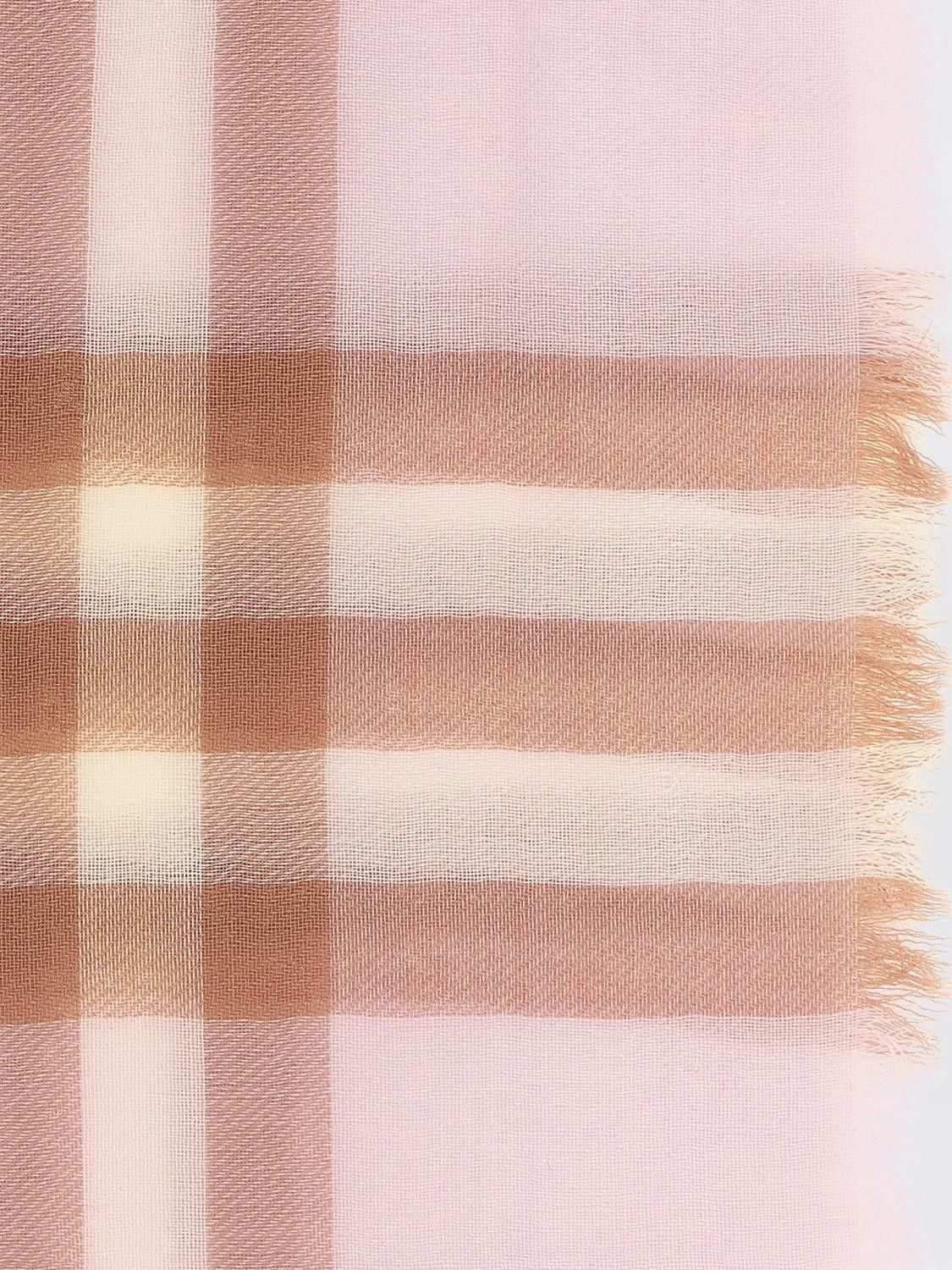 Burberry Burberry Scarf Woman Pink Size ONE SIZE - 2 Thumbnail