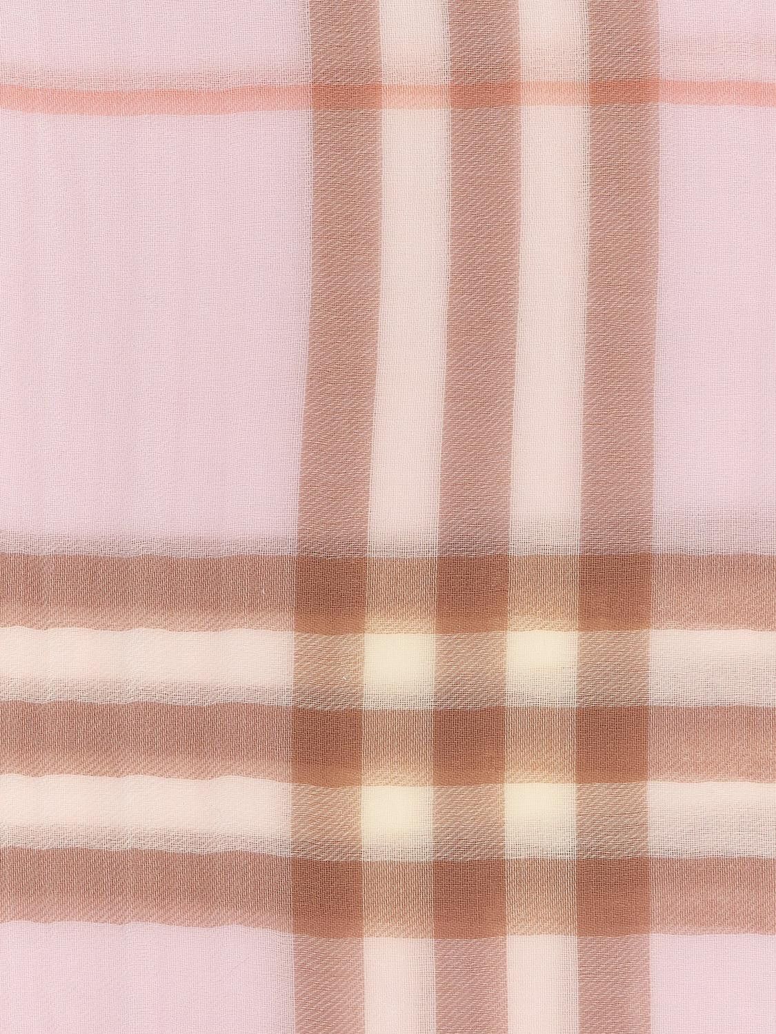 Burberry Burberry Scarf Woman Pink Size ONE SIZE - 3 Thumbnail