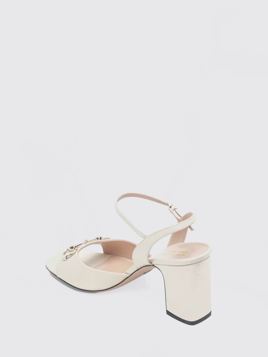 Gucci Gucci Heeled Sandal Woman White Size US 7 / IT 37 - 3 Thumbnail