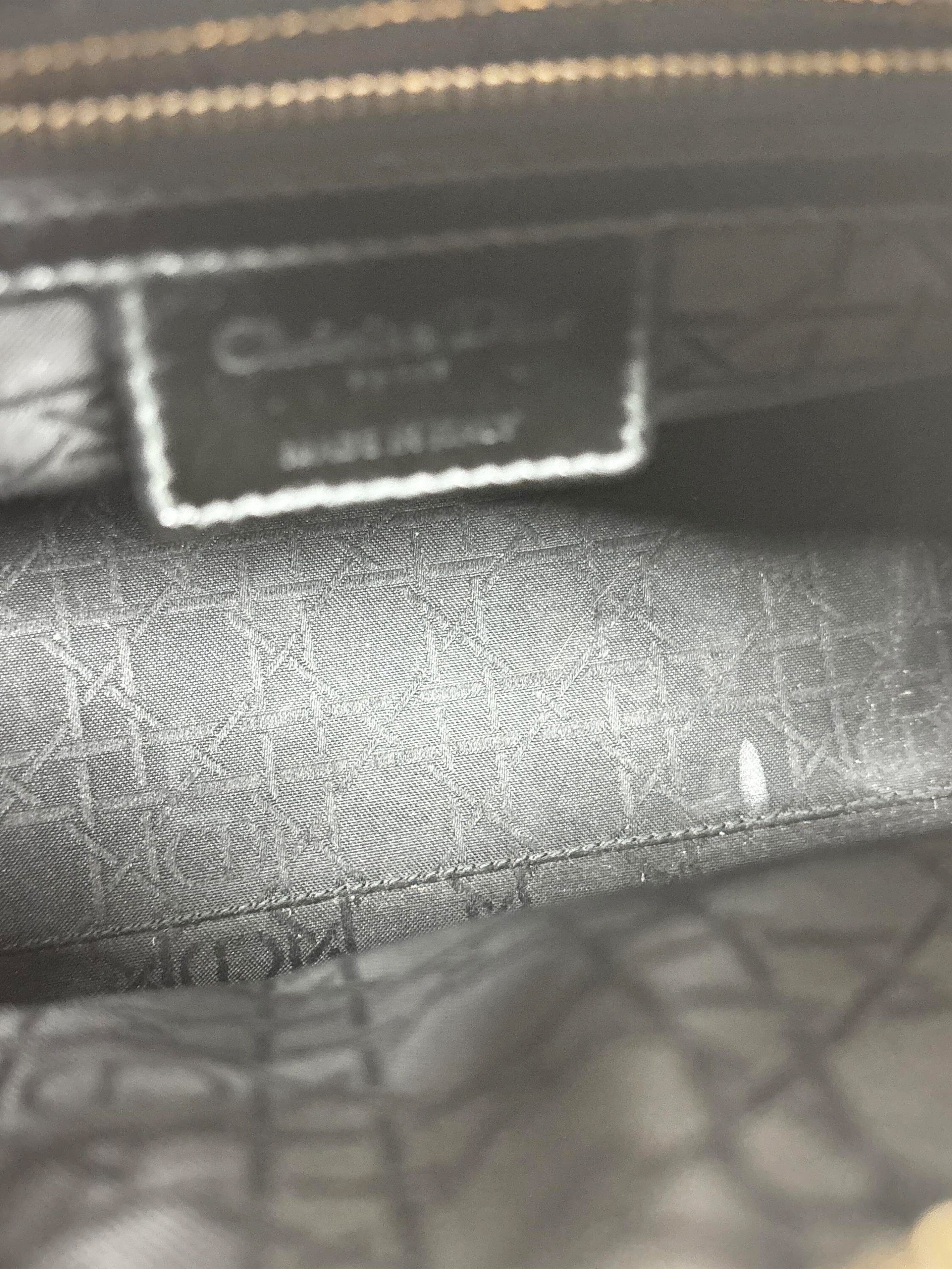 Other Black 2013 patent leather Lady Dior bag Size ONE SIZE - 8 Thumbnail
