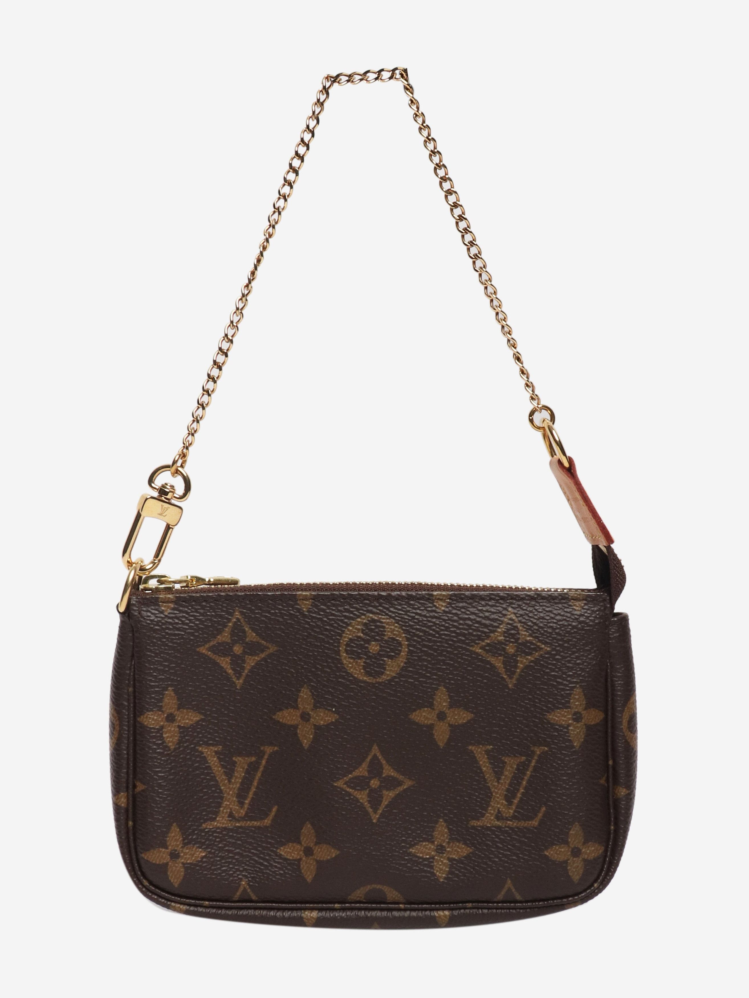 Louis Vuitton Brown 2021 mini monogram pouch Size ONE SIZE - 3 Thumbnail