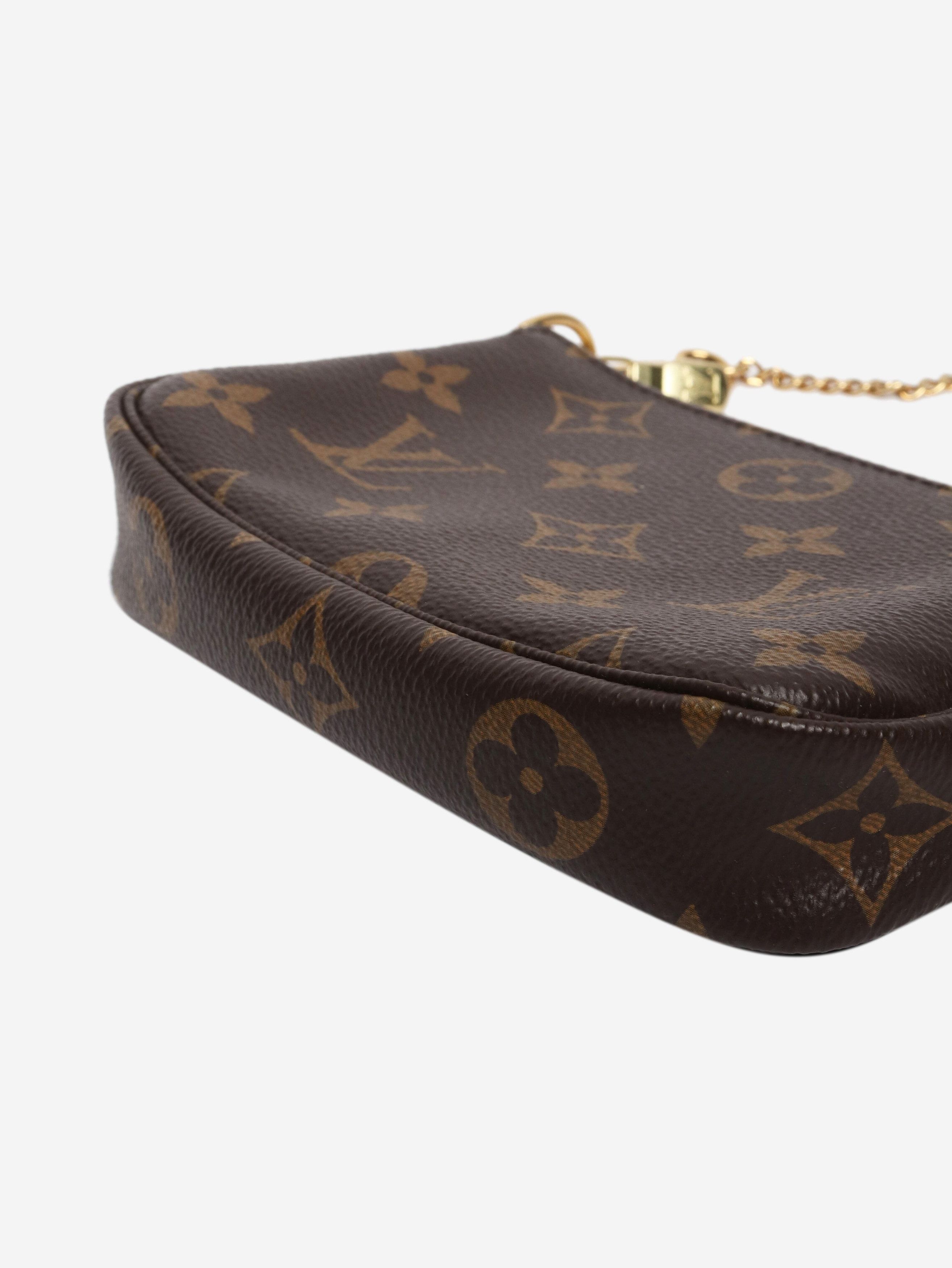 Louis Vuitton Brown 2021 mini monogram pouch Size ONE SIZE - 4 Thumbnail