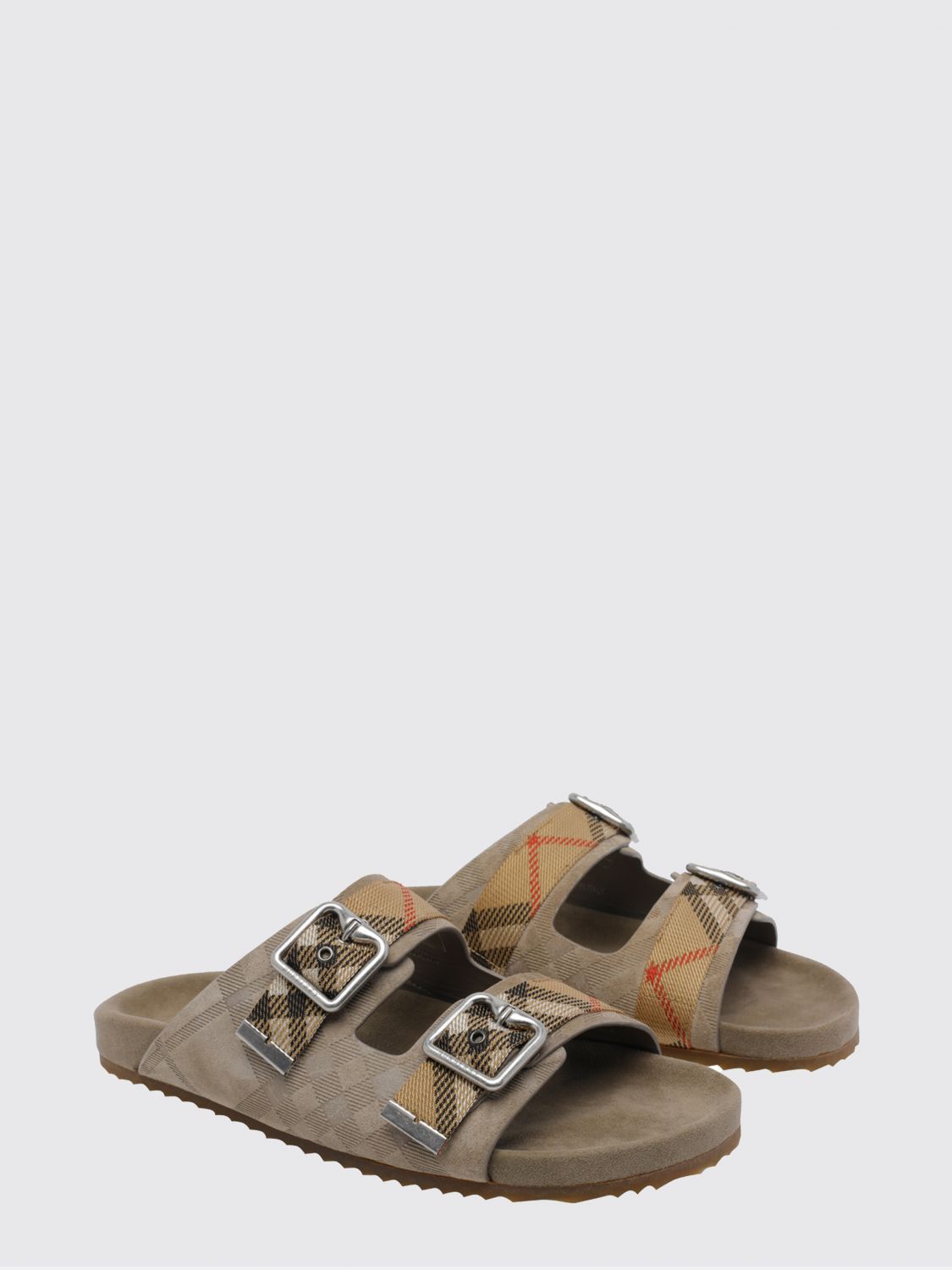 Burberry Burberry Sandals Men Beige Size US 11 / EU 44 - 2 Thumbnail