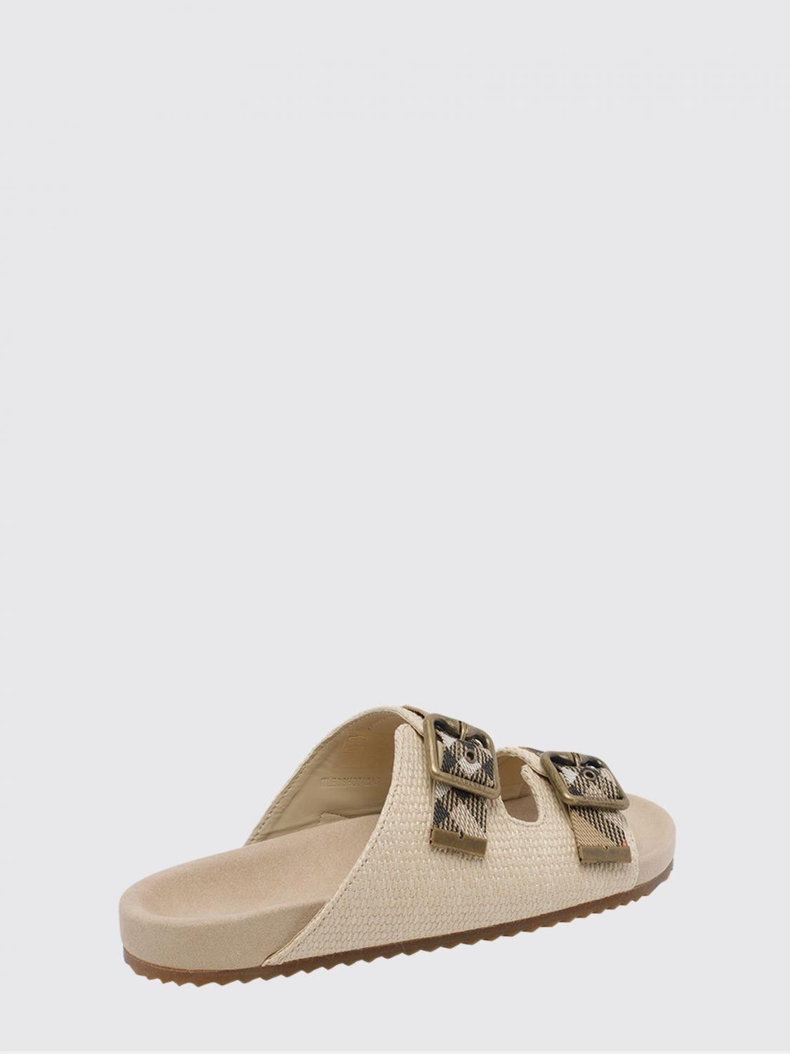 Burberry Burberry Heeled Sandal Woman Beige Size US 9 / IT 39 - 3 Thumbnail