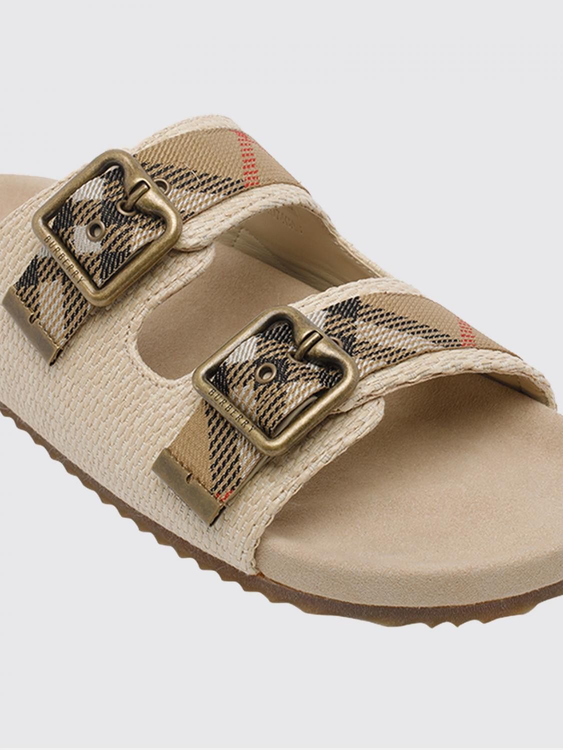 Burberry Burberry Heeled Sandal Woman Beige Size US 10 / IT 40 - 4 Thumbnail
