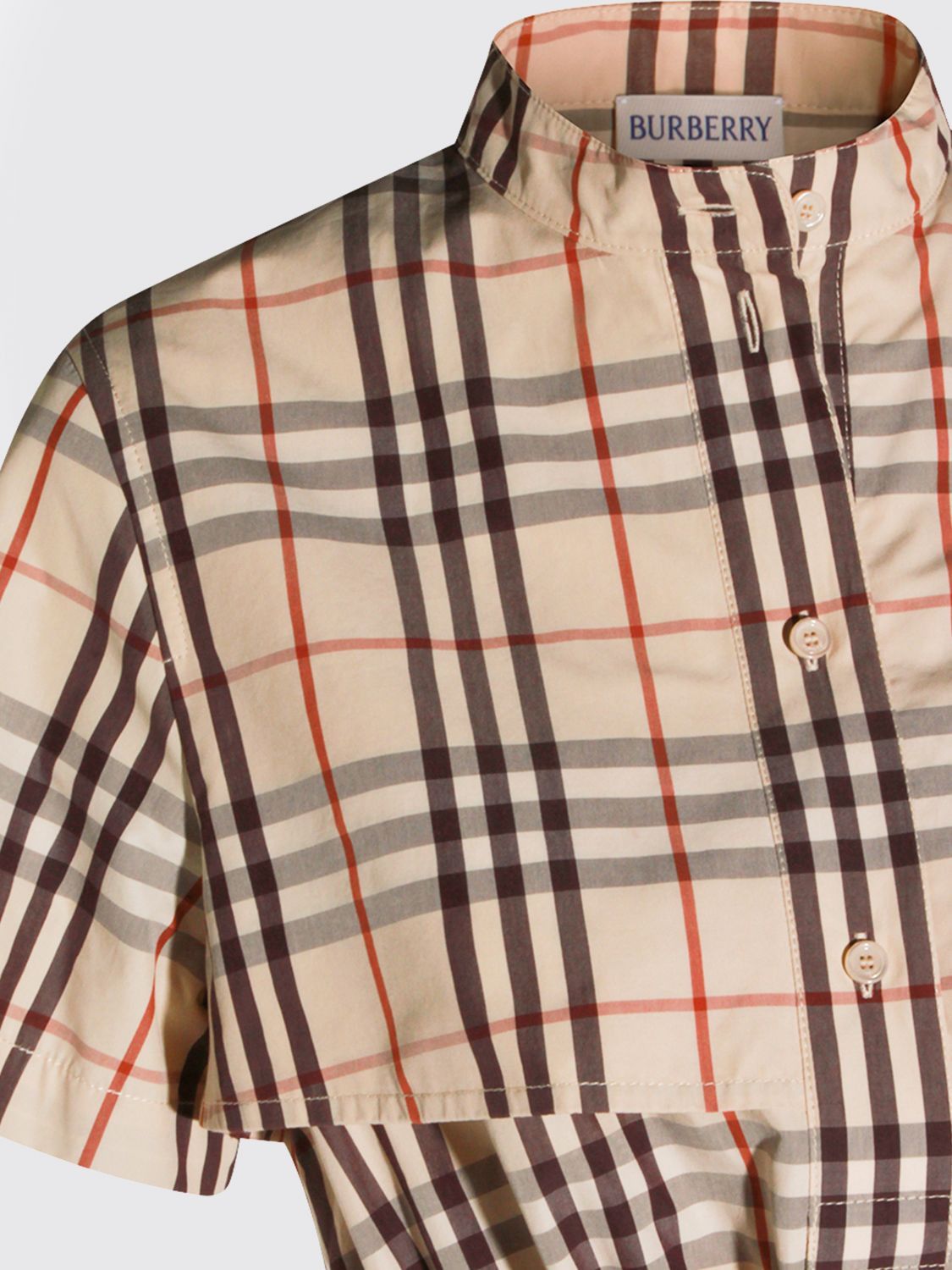 Burberry Burberry Dress Woman Beige Size XL / US 12-14 / IT 48-50 - 4 Thumbnail