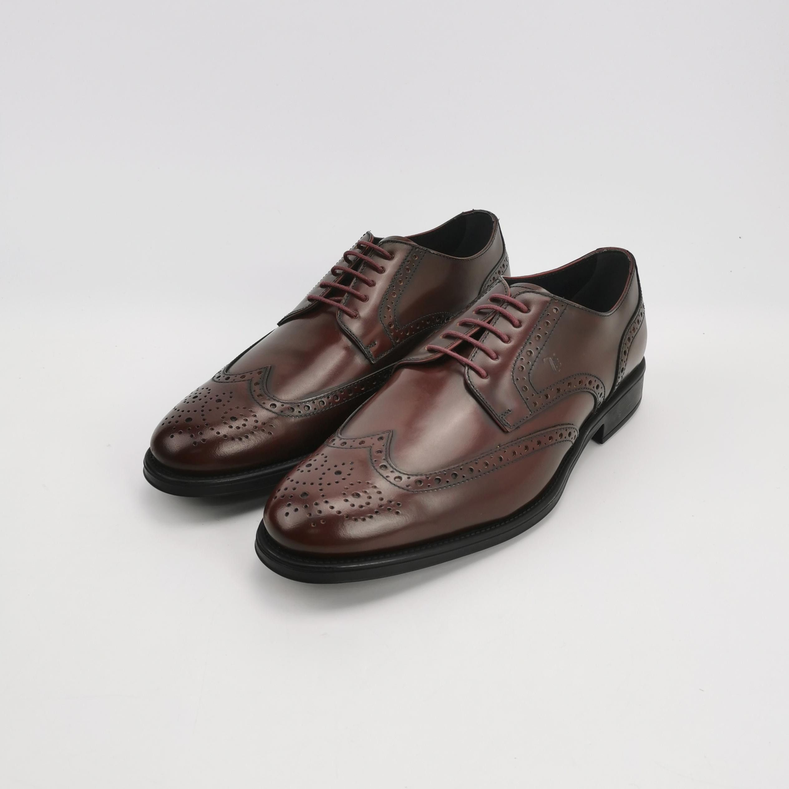 Tod's Tod's Wingtip Brogue Leather Shoes EU 41 Size US 8 / EU 41 - 2 Thumbnail