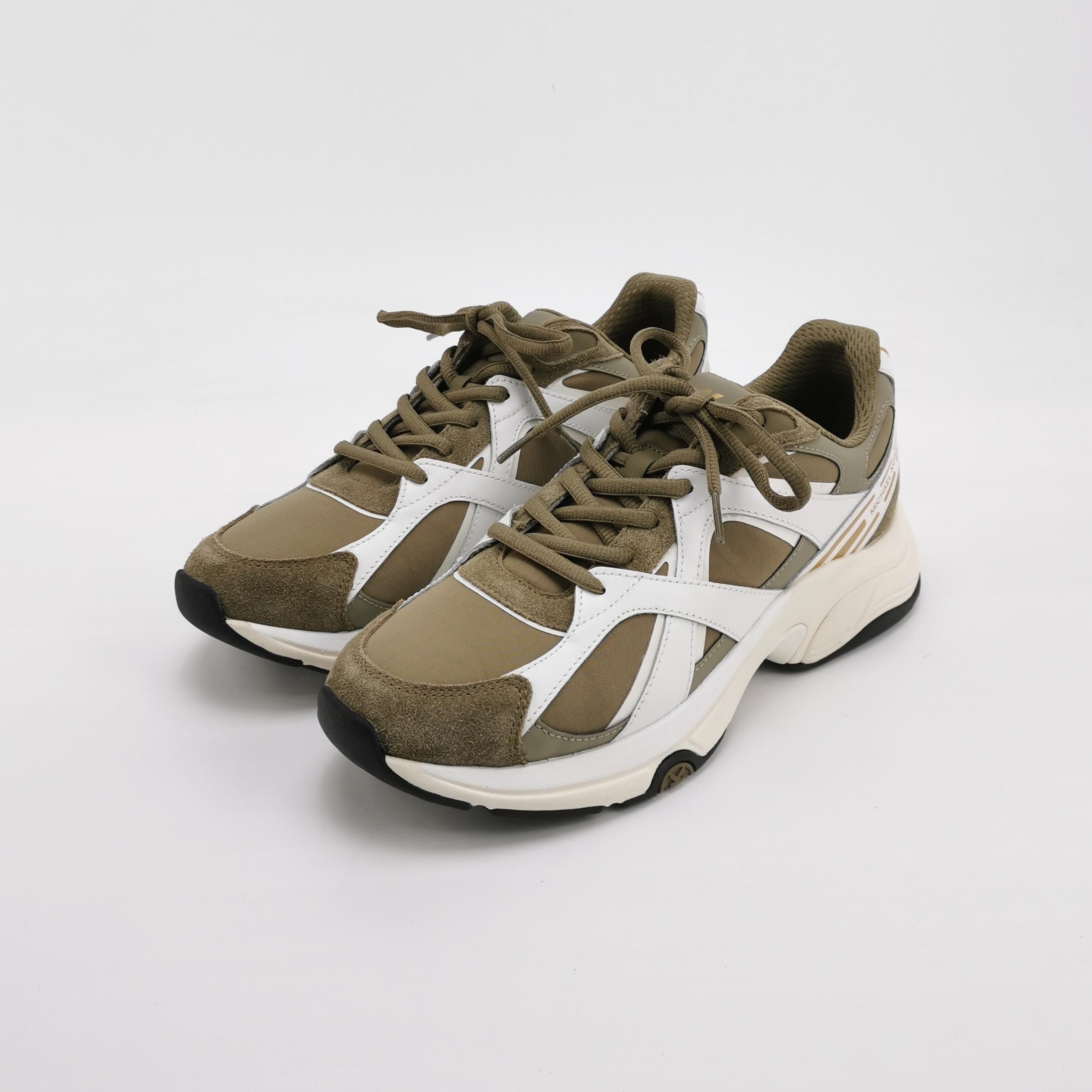 Michael Kors Michael Kors LEO Multi-Material Sneakers 42.5 Size US 9 / EU 42 - 2 Thumbnail