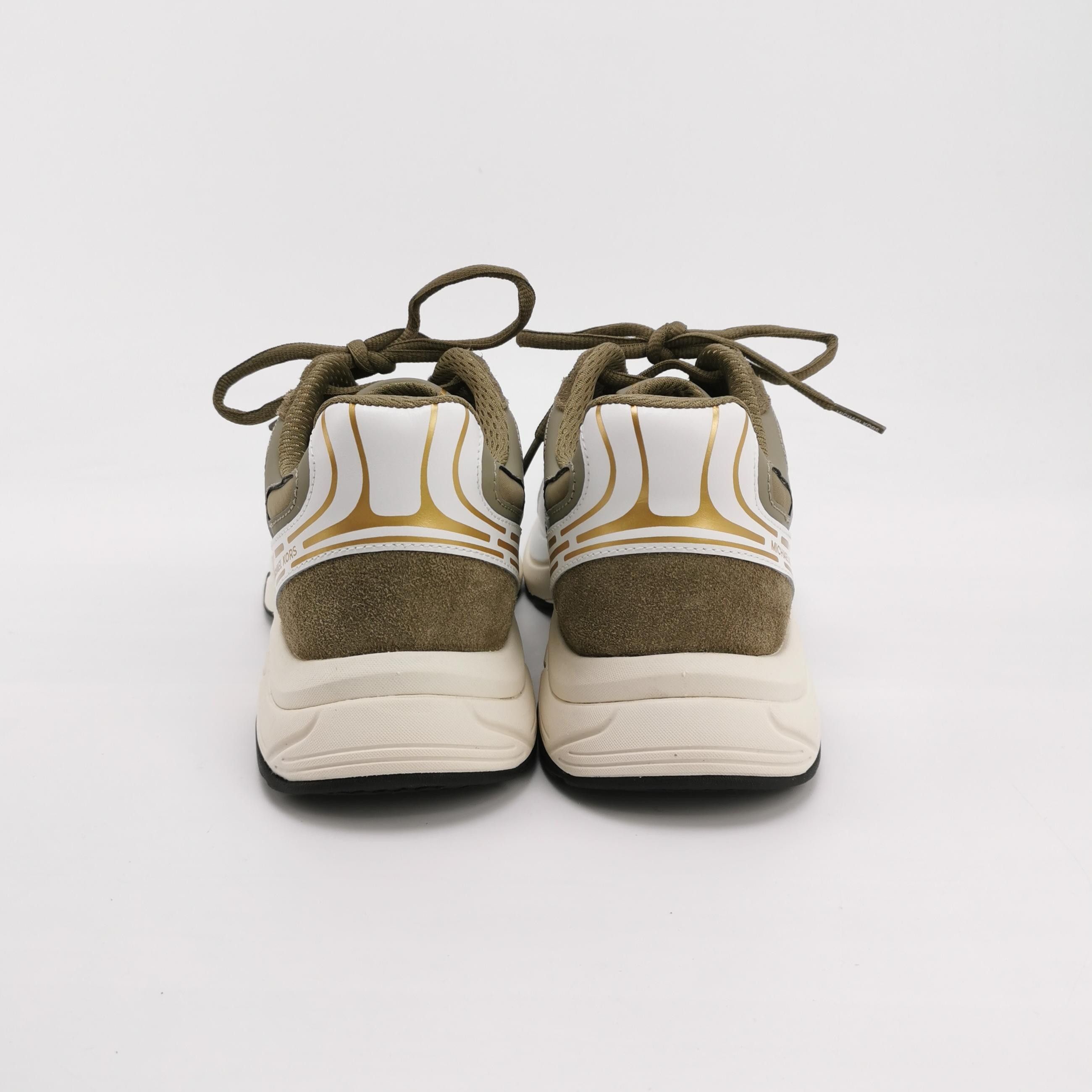 Michael Kors Michael Kors LEO Multi-Material Sneakers 42.5 Size US 9 / EU 42 - 4 Thumbnail