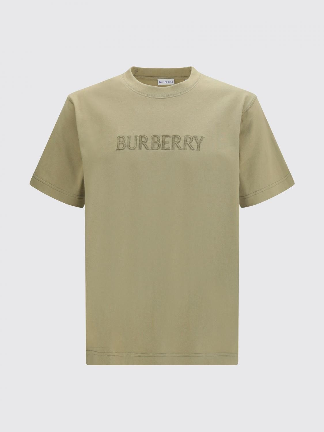 Burberry Burberry T-Shirt Men Beige Size US M / EU 48-50 / 2 - 2 Thumbnail