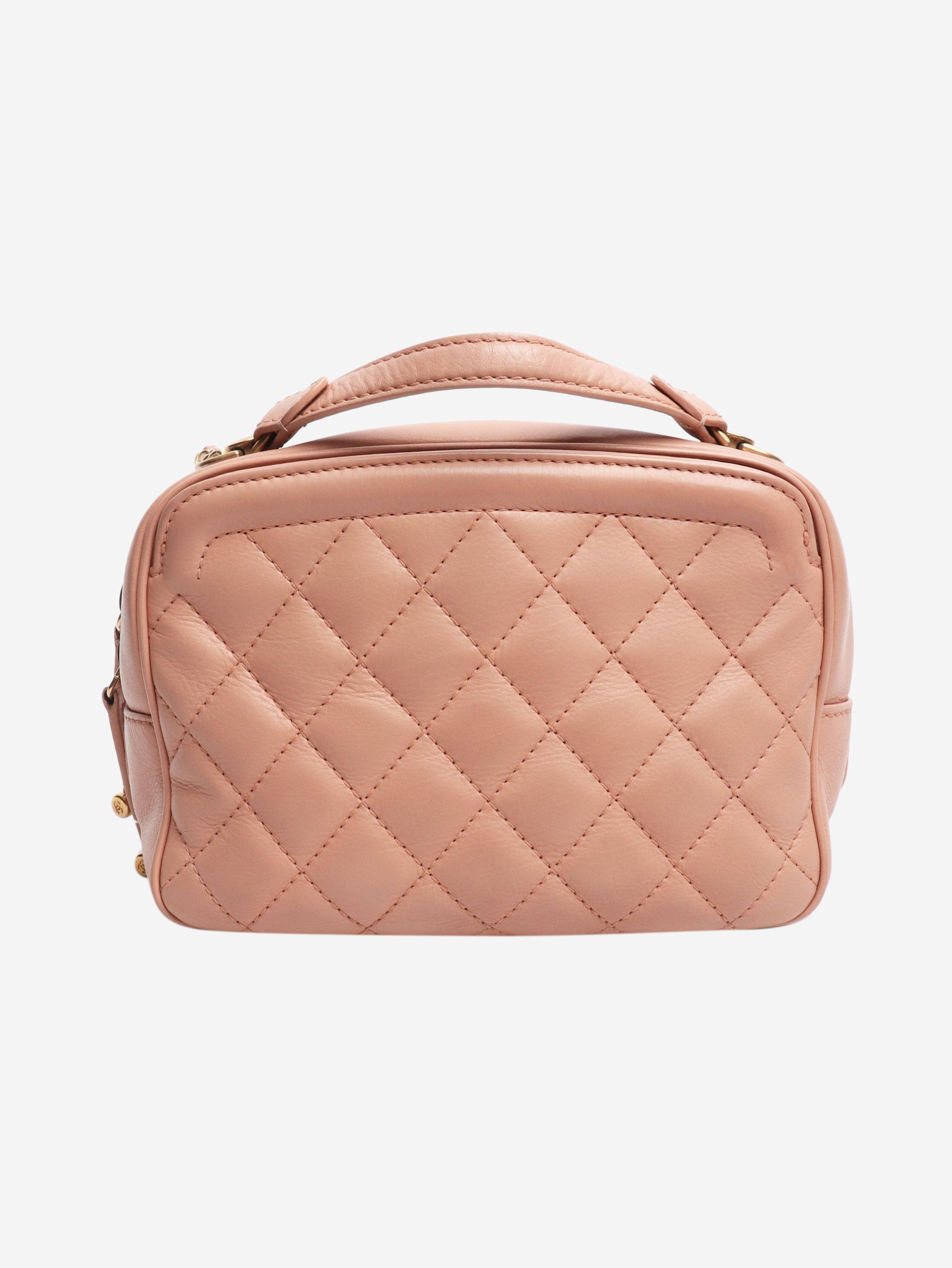 Chanel Pink lambskin-quilted Vanity bag Size ONE SIZE - 3 Thumbnail