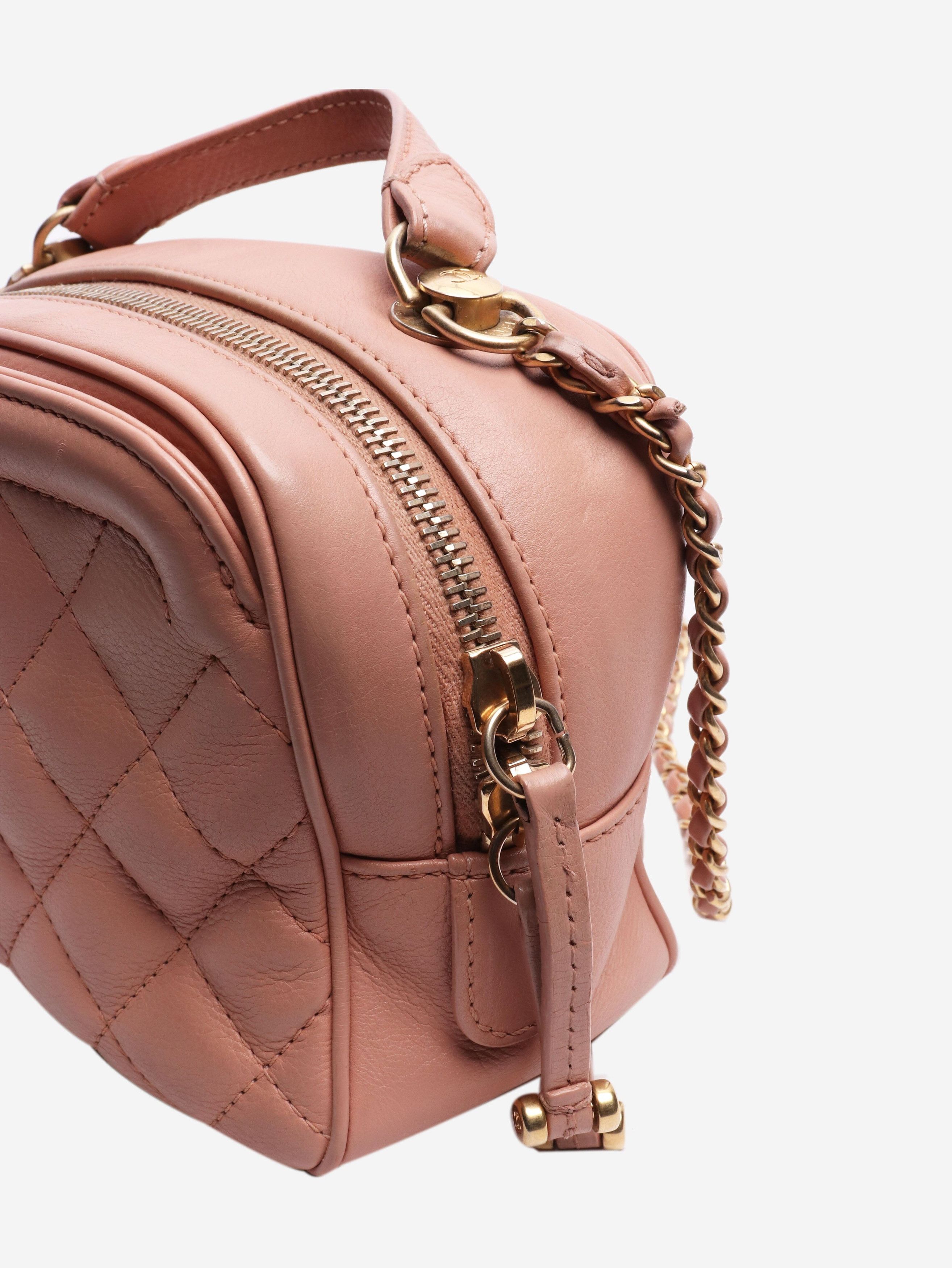 Chanel Pink lambskin-quilted Vanity bag Size ONE SIZE - 6 Thumbnail