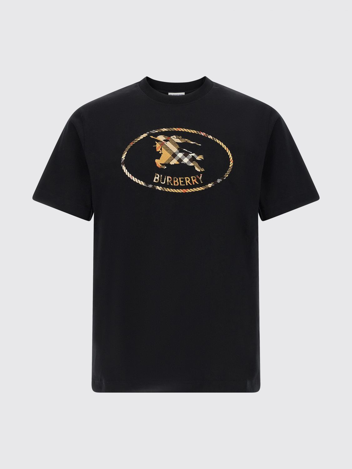 Burberry Burberry T-Shirt Men Black Size US M / EU 48-50 / 2 - 2 Thumbnail