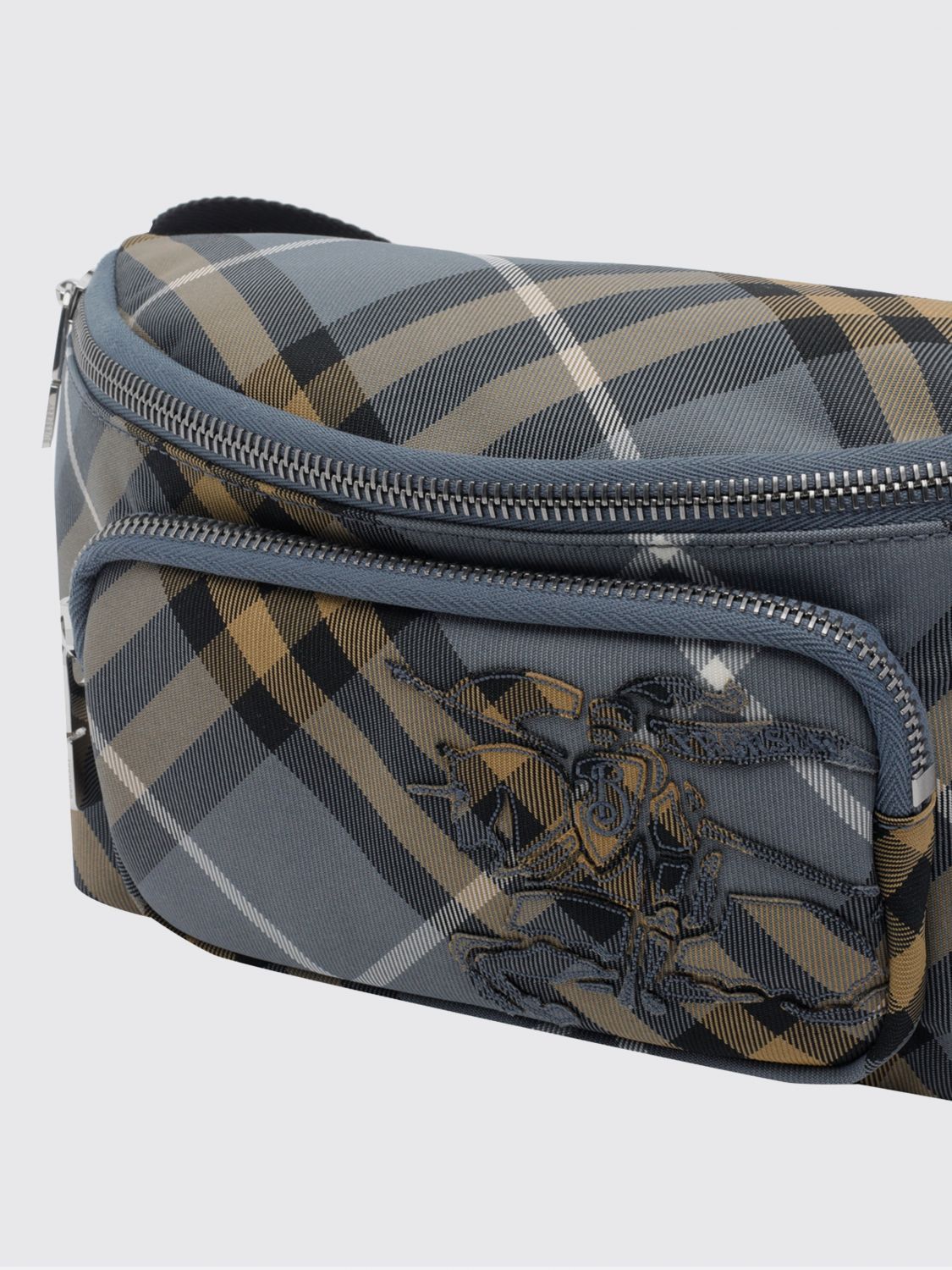 Burberry Burberry Belt Bag Men Blue Size ONE SIZE - 3 Thumbnail