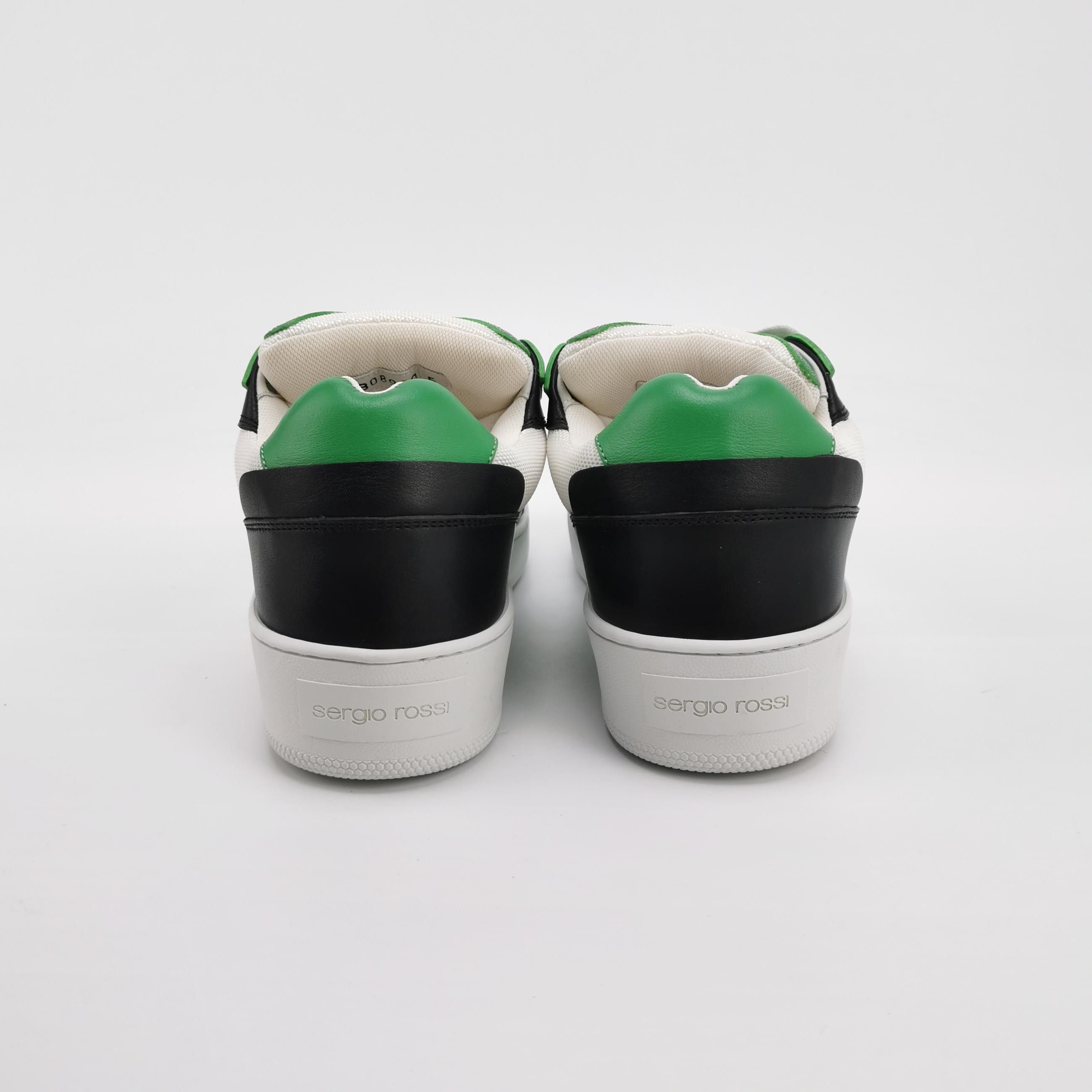 Sergio Rossi Sergio Rossi Tri-Color Leather Sneakers 39 Size US 6 / EU 39 - 4 Thumbnail