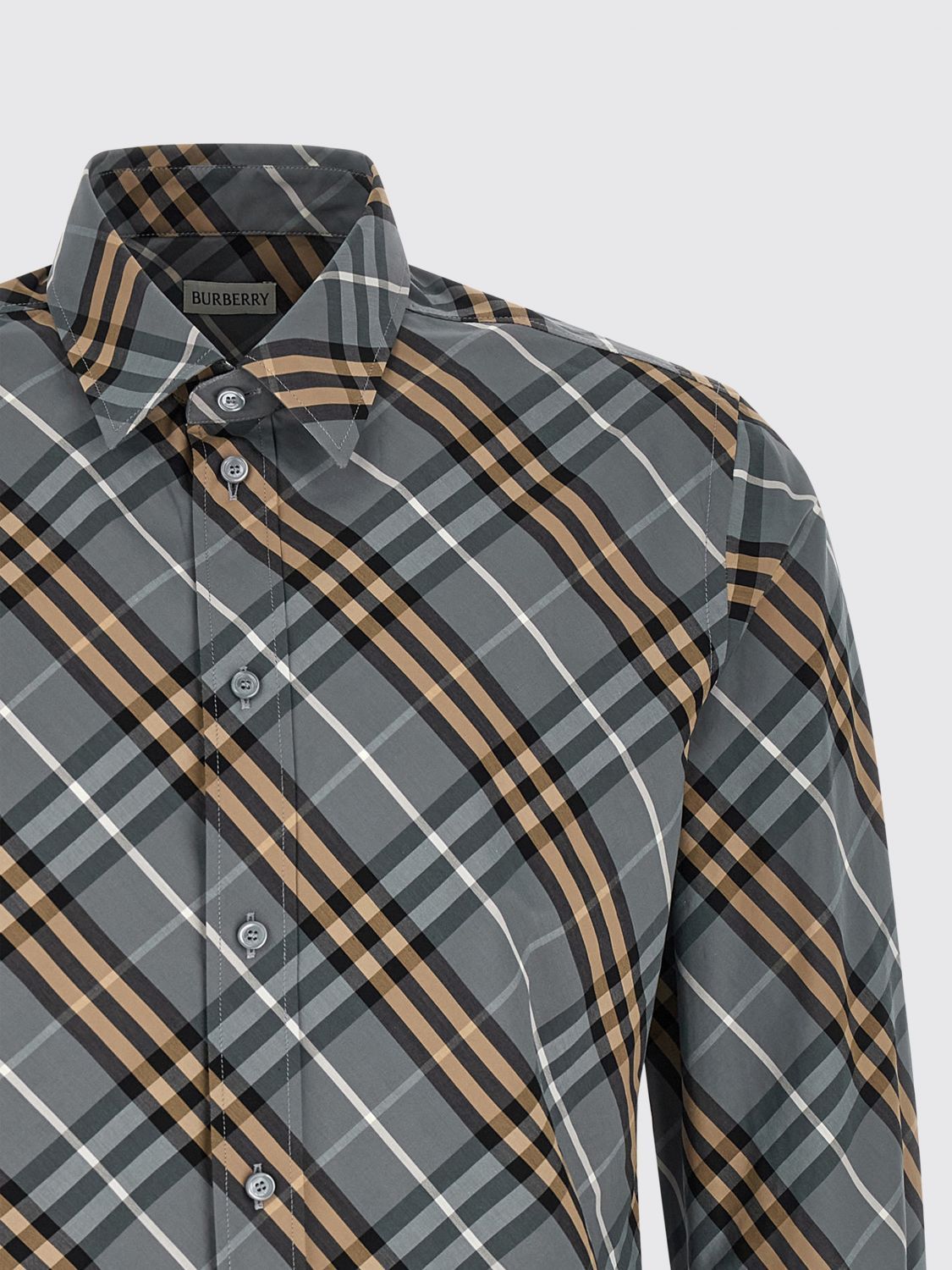 Burberry Burberry Shirt Men Blue Size US L / EU 52-54 / 3 - 4 Thumbnail