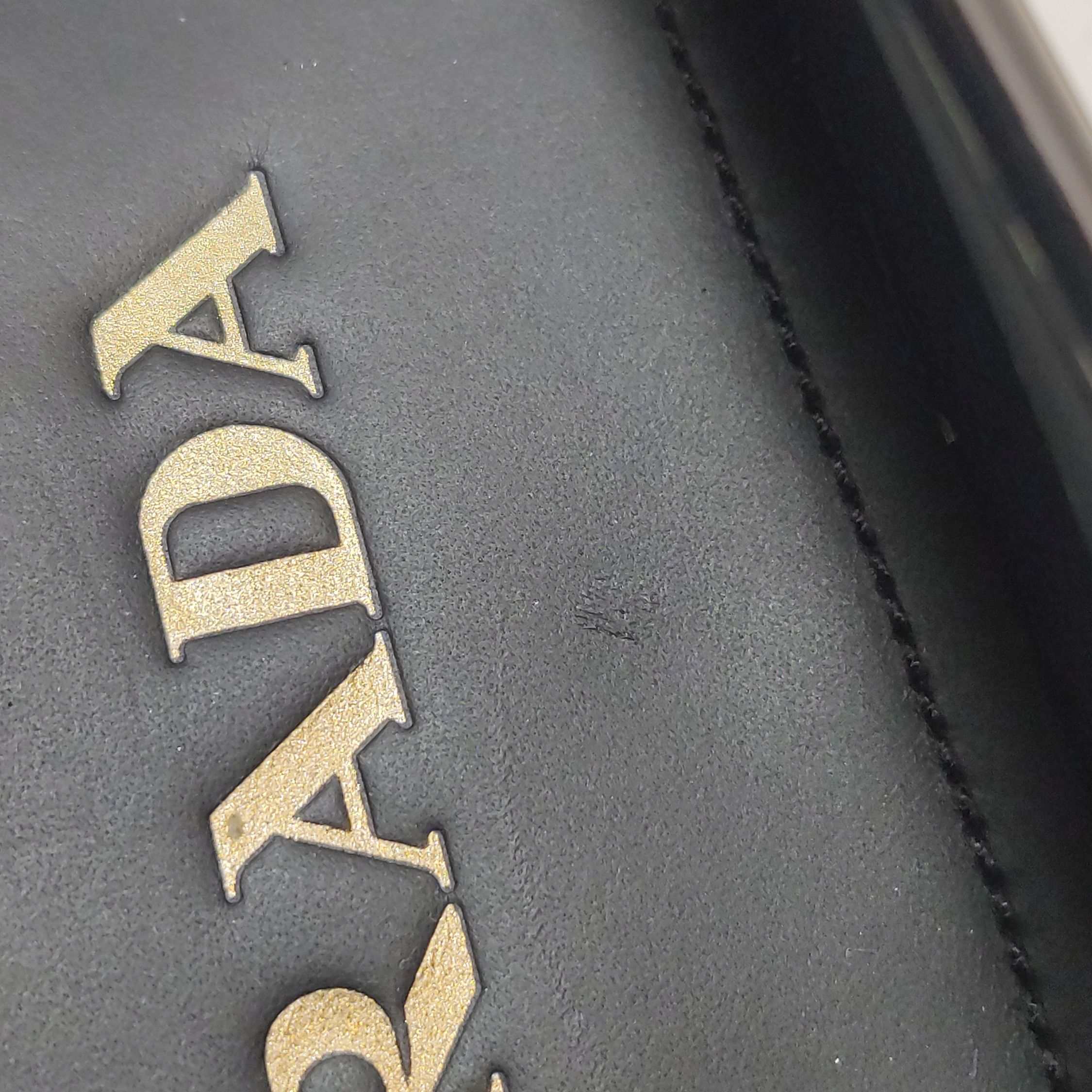 Prada Prada Triangle Logo Patent Leather Loafers 42 Size US 9 / EU 42 - 8 Thumbnail