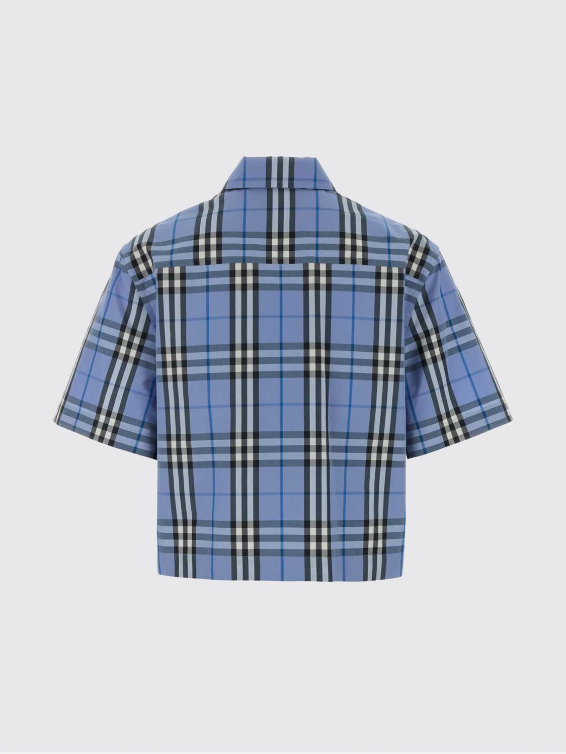 Burberry Burberry Shirt Woman Blue Size S / US 4 / IT 40 - 3 Thumbnail