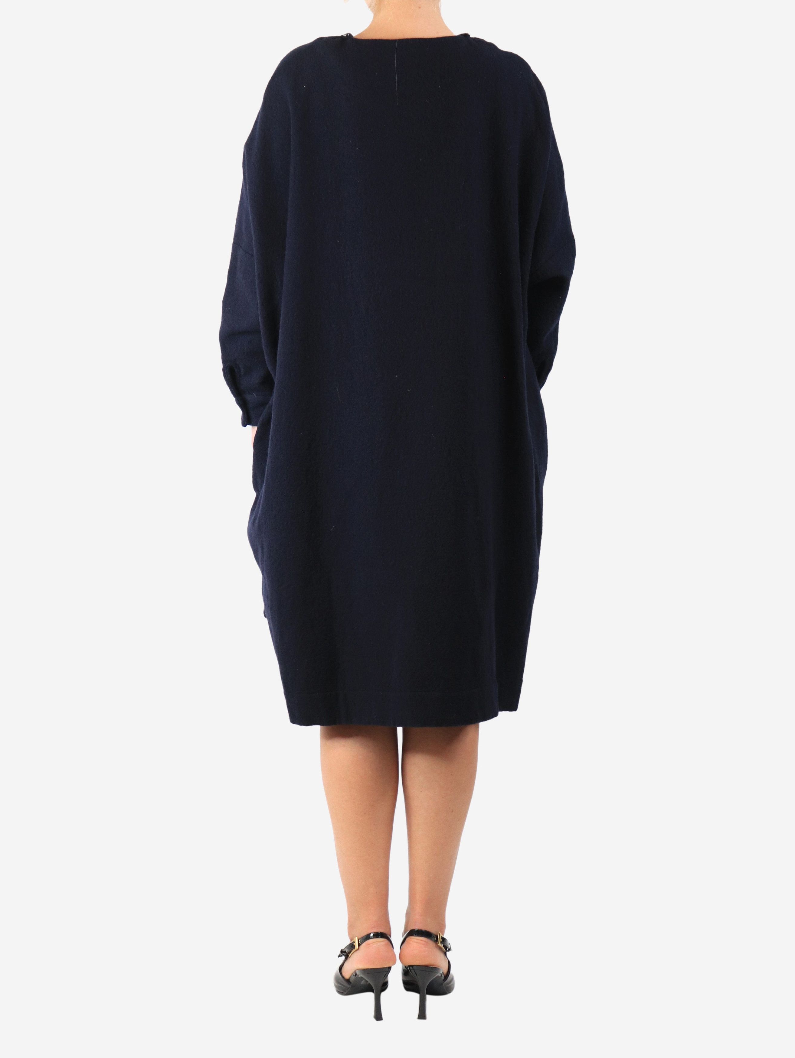 Arts & Science Blue wool midi dress - Size S / US 4 / IT 40 - 3 Thumbnail