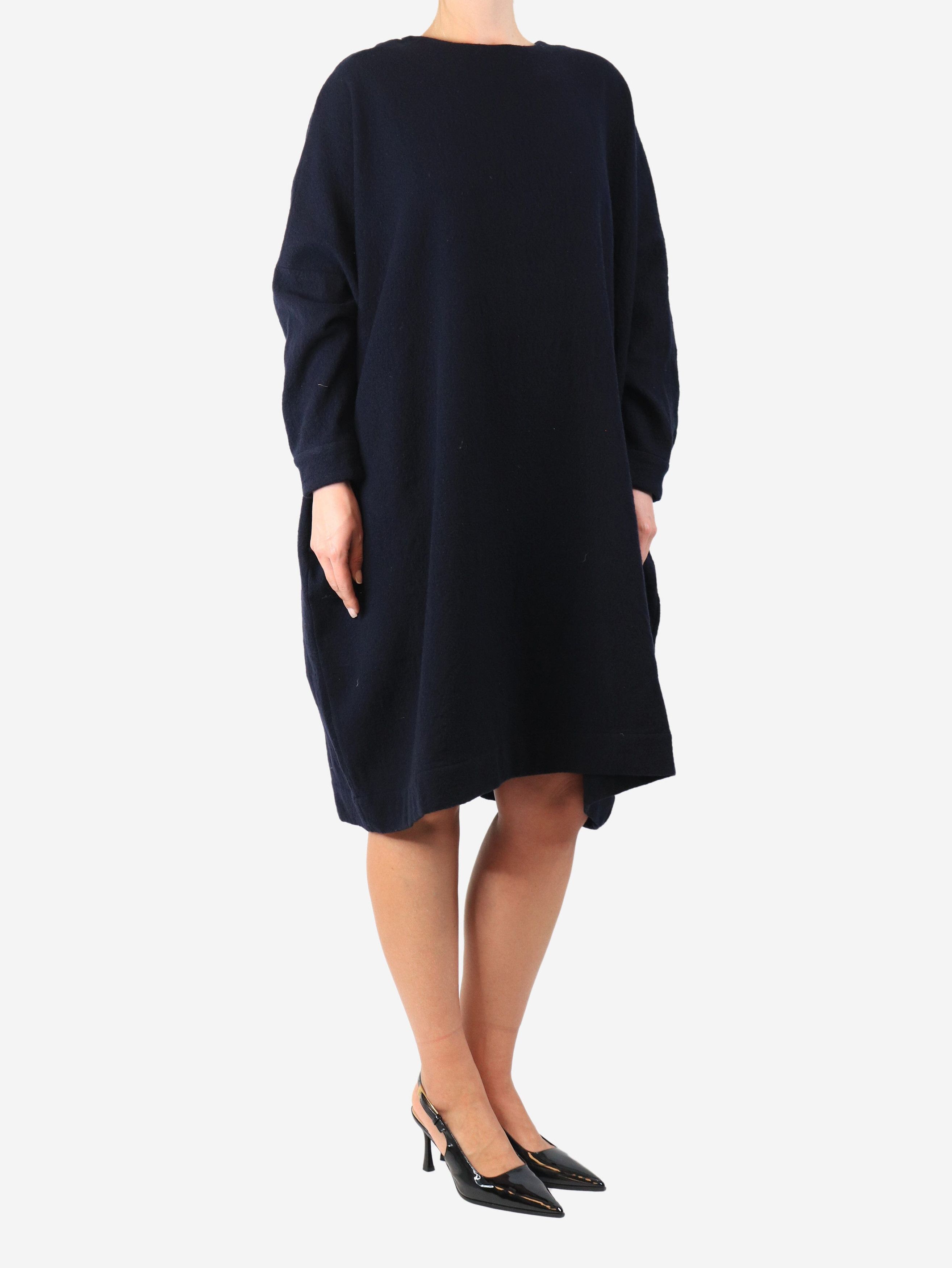 Arts & Science Blue wool midi dress - Size S / US 4 / IT 40 - 4 Thumbnail