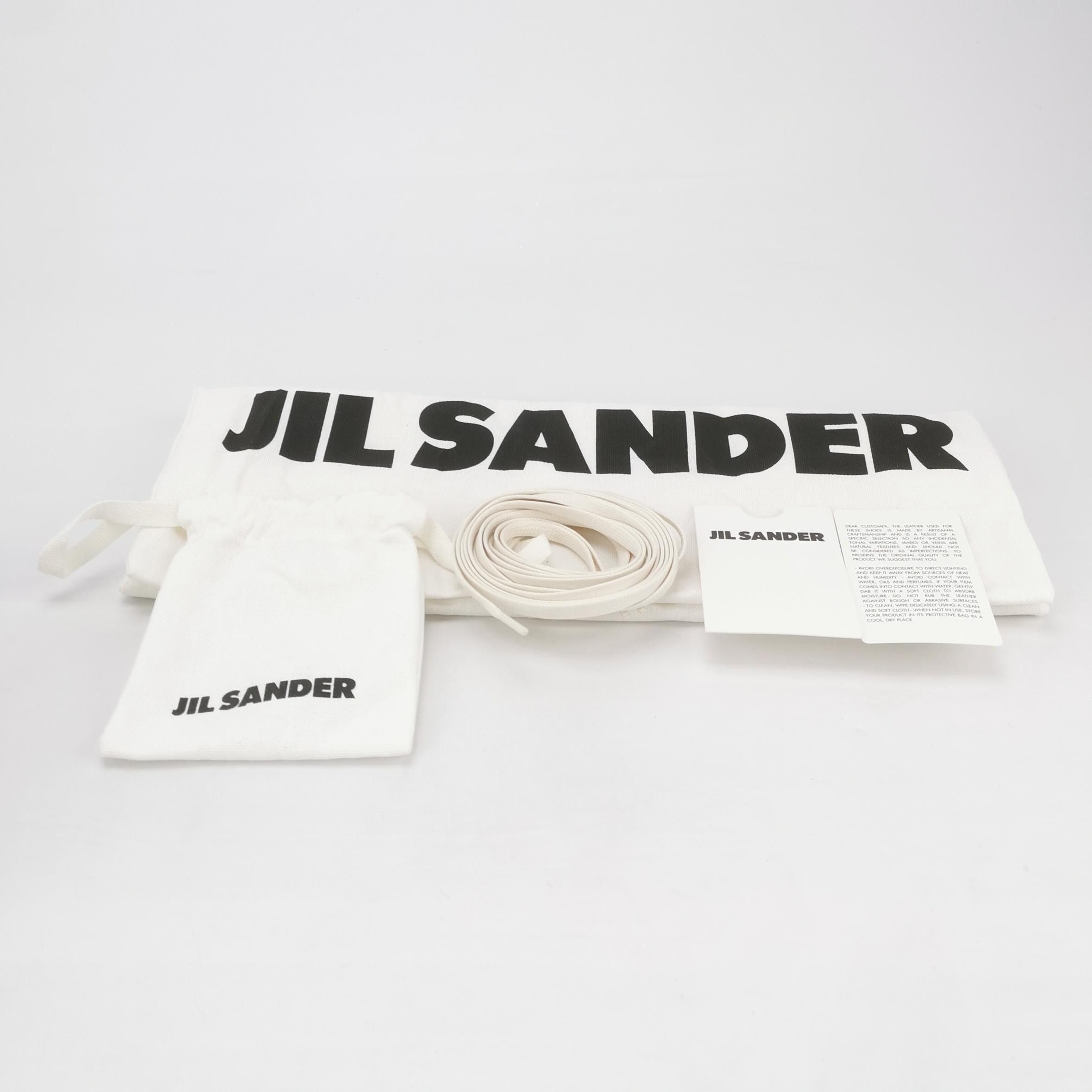 Jil Sander Jil Sander Suede Panel Low-Top Sneakers EU 42 Size US 9 / EU 42 - 6 Thumbnail