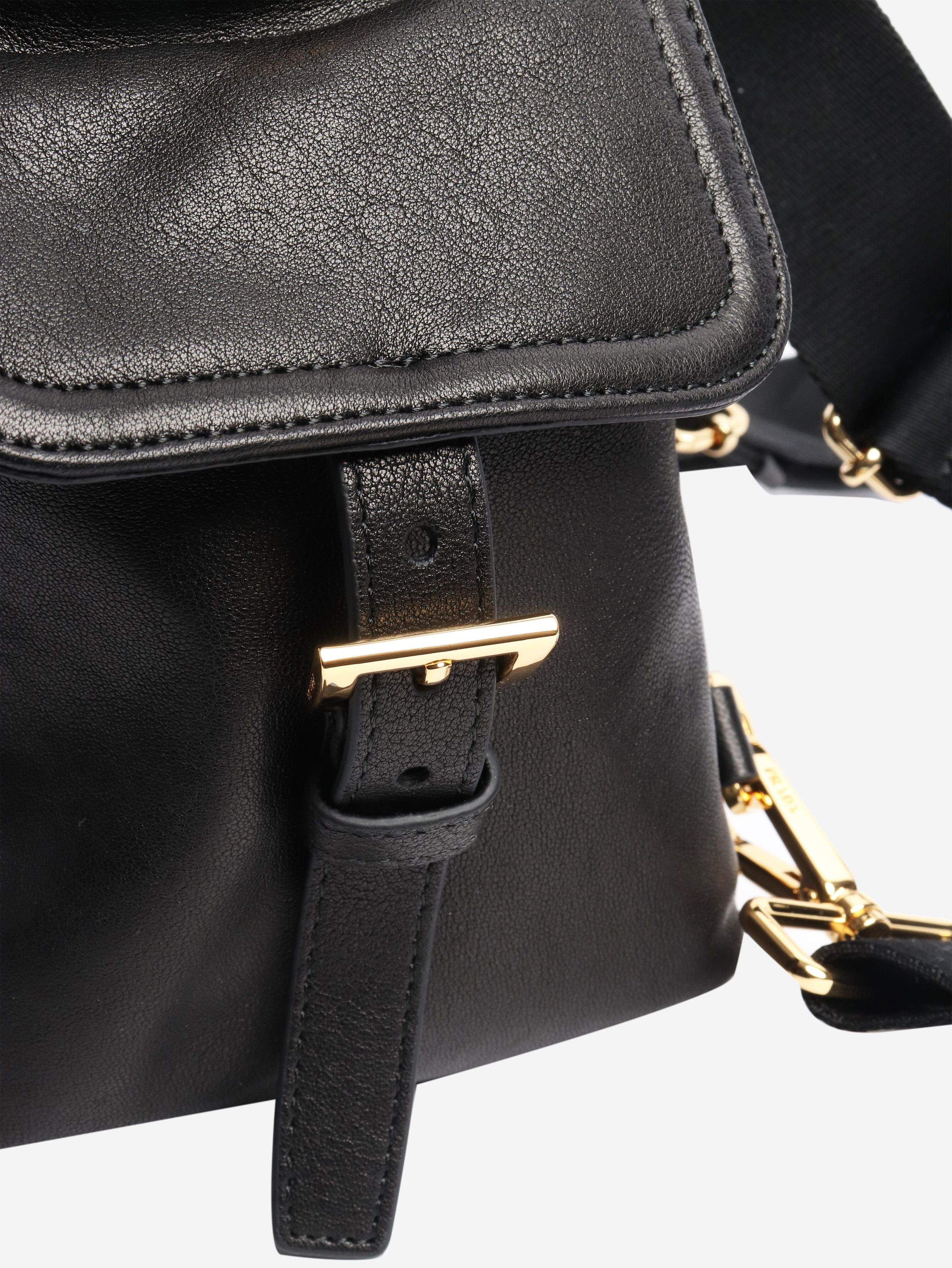 Prada Black Explore nappa leather backpack Size ONE SIZE - 5 Thumbnail