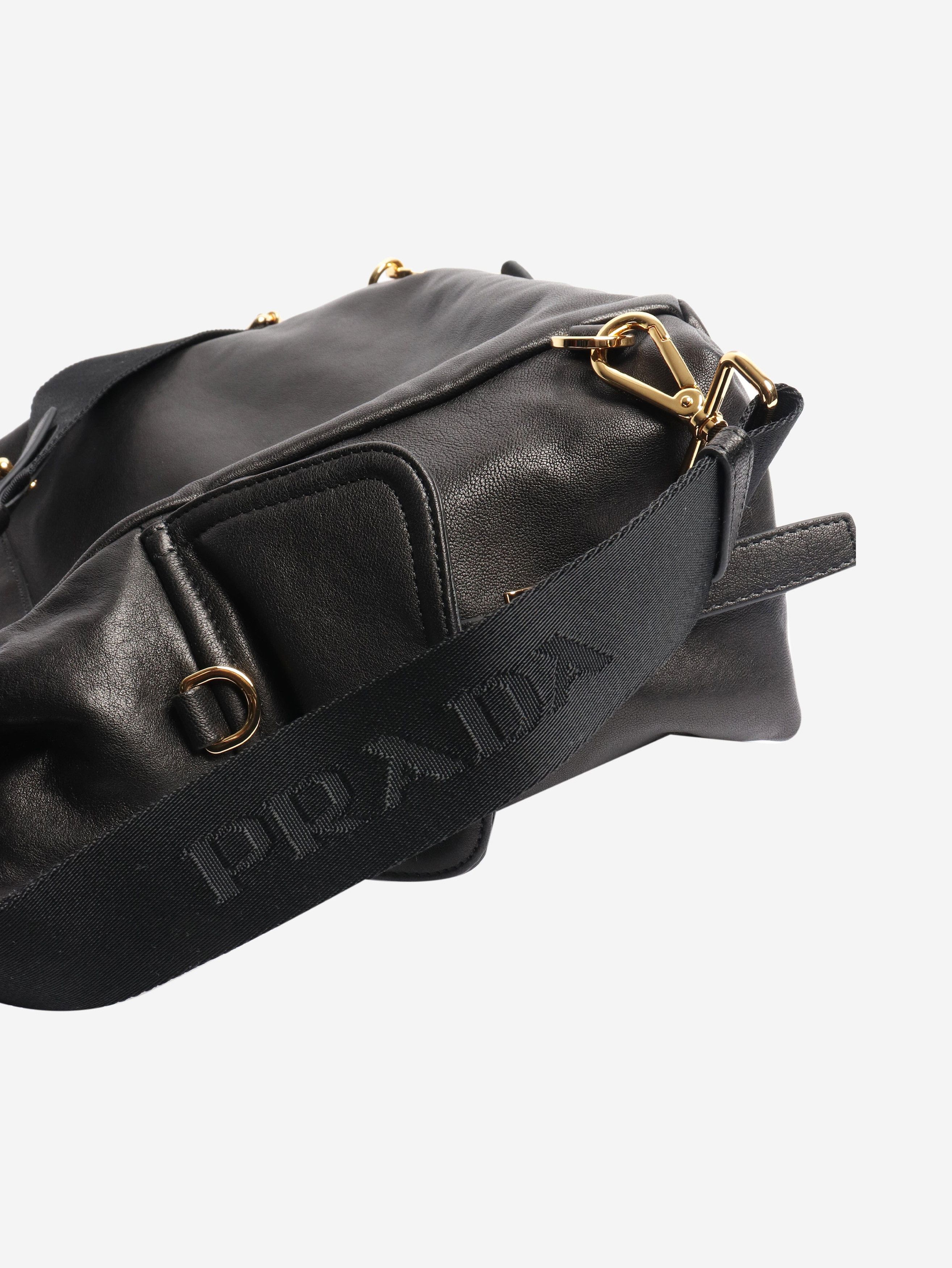 Prada Black Explore nappa leather backpack Size ONE SIZE - 10 Thumbnail