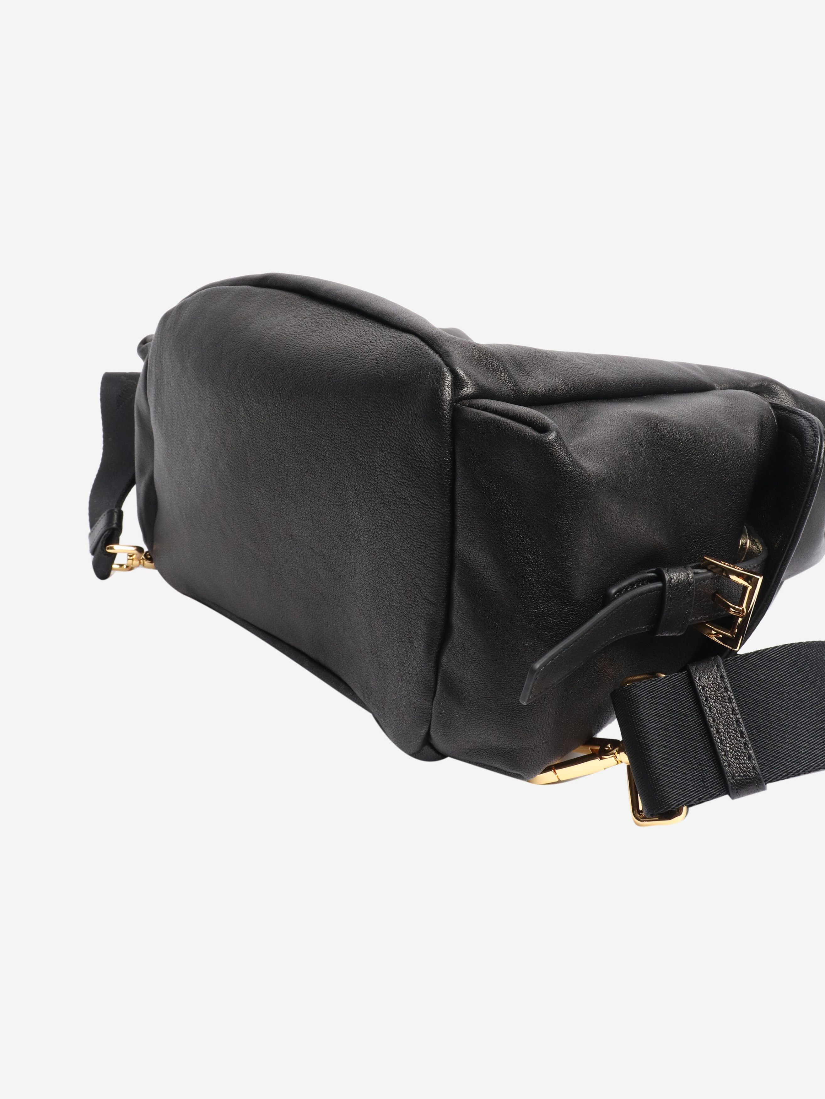 Prada Black Explore nappa leather backpack Size ONE SIZE - 9 Thumbnail
